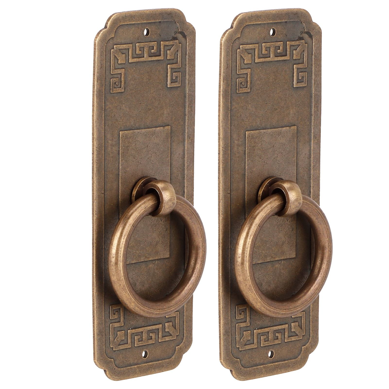 2 Sets Chinese Style Handle Single Hole Door Pull Knobs for Kitchen Cabinet view 8
