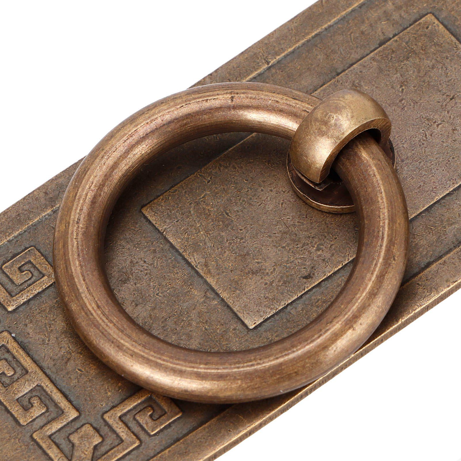 2 Sets Chinese Style Handle Single Hole Door Pull Knobs for Kitchen Cabinet view 11