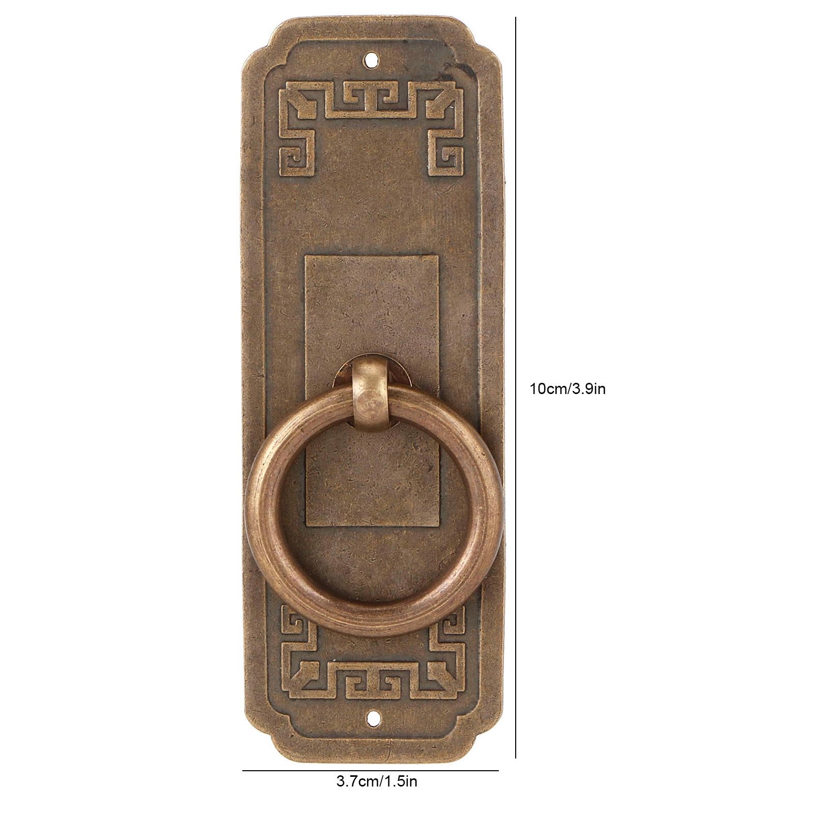 2 Sets Chinese Style Handle Single Hole Door Pull Knobs for Kitchen Cabinet view 13