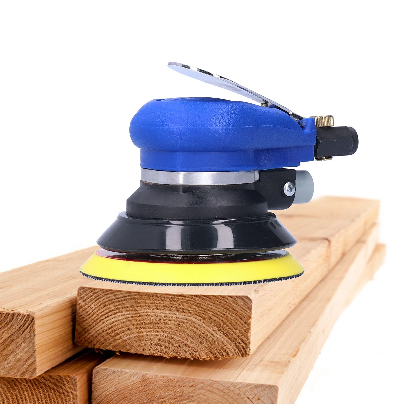 Air Sander Adjustable Pneumatic Circular Grinder Polishing Burnish Machine view 9