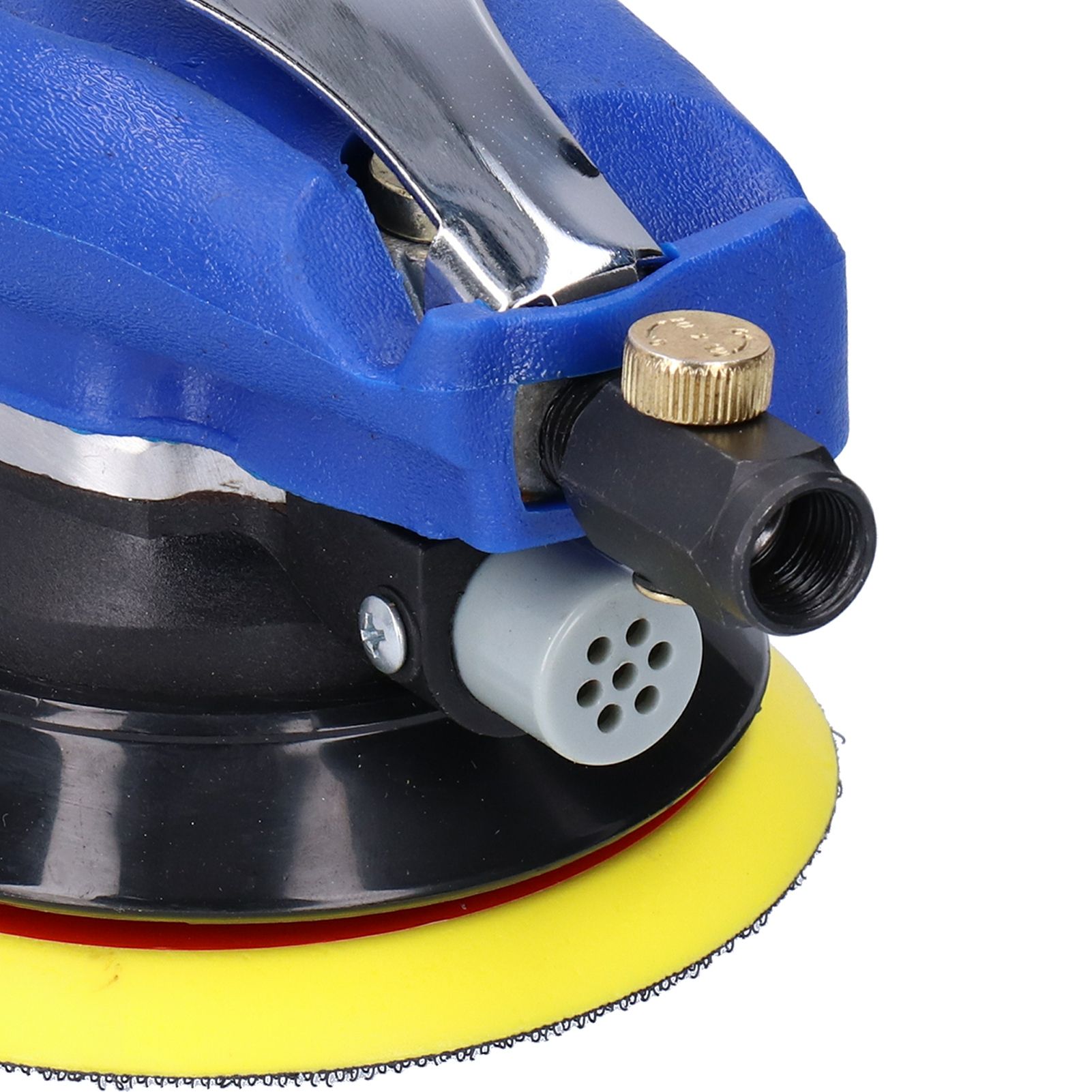 Air Sander Adjustable Pneumatic Circular Grinder Polishing Burnish Machine view 11