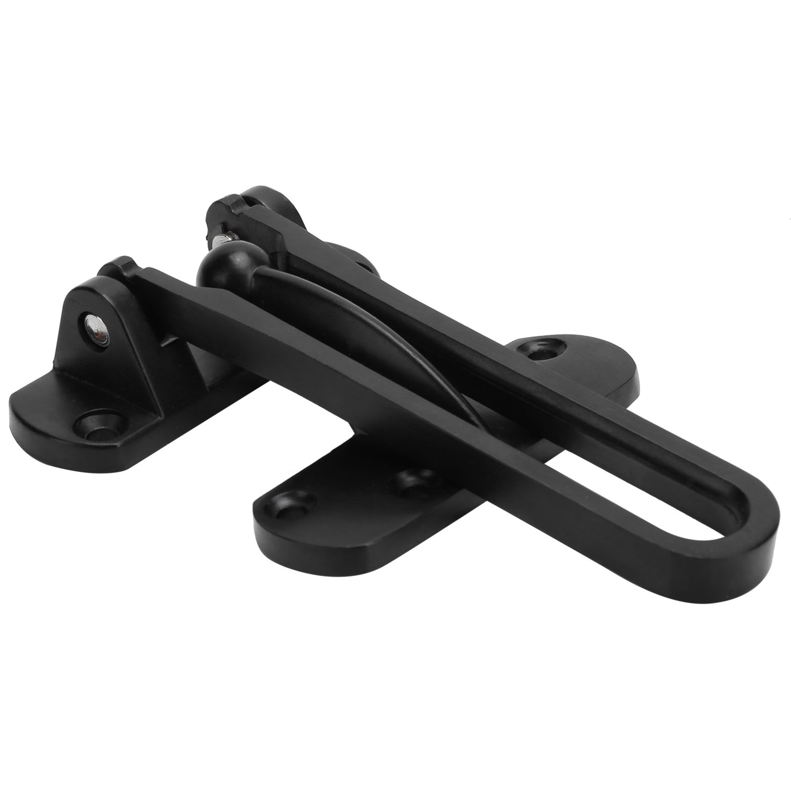 2Set Aluminum Alloy Antitheft Door Buckle Safety Chain Atype Bolt Anti Lock view 13