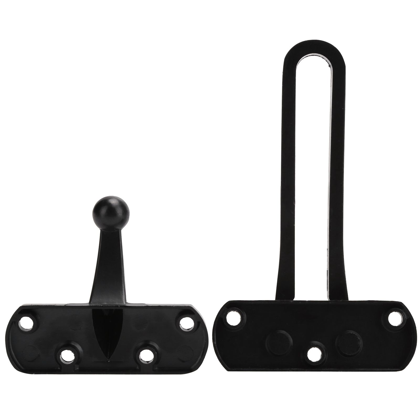 2Set Aluminum Alloy Antitheft Door Buckle Safety Chain Atype Bolt Anti Lock view 15