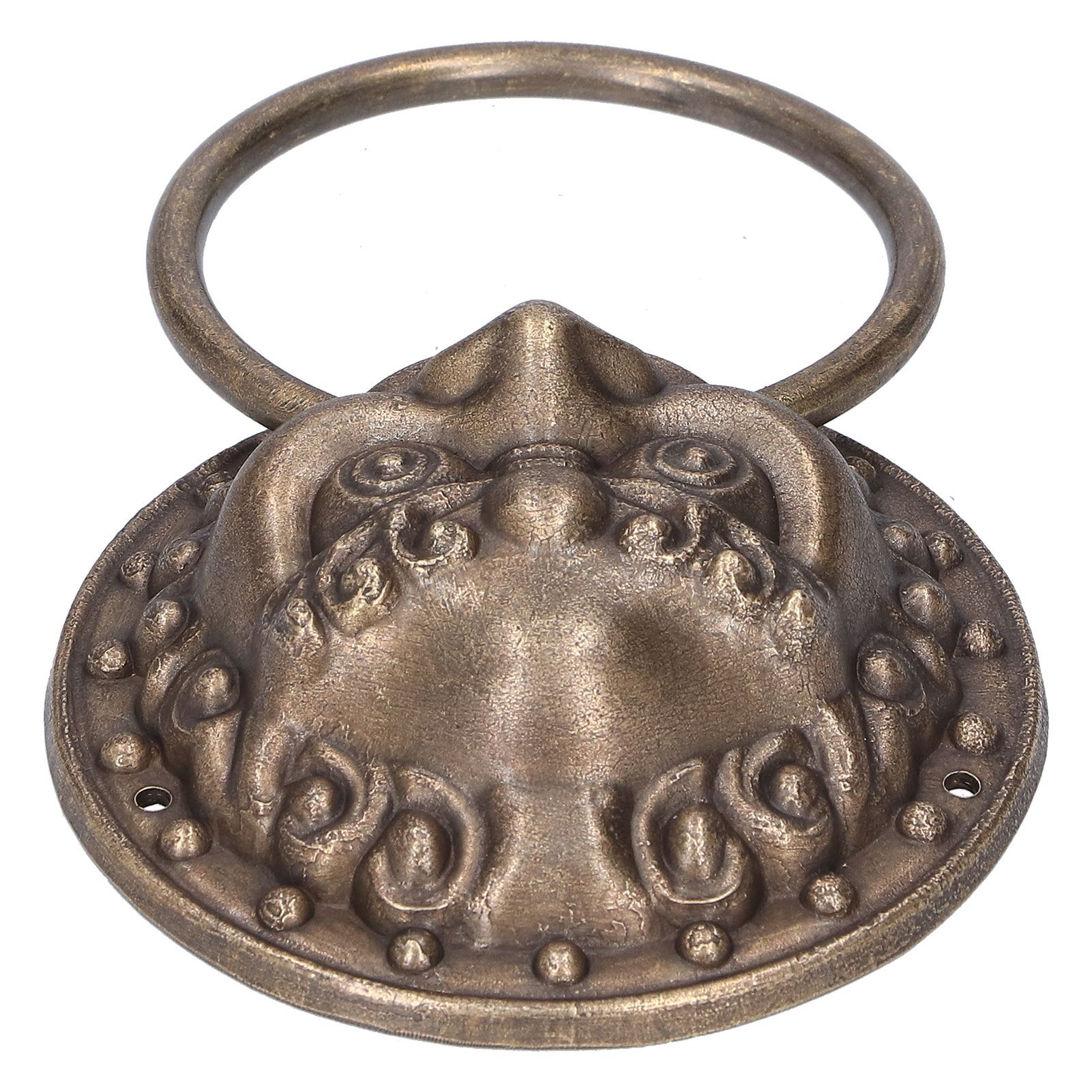 Antique Door Knockers Lion Head Brass Door Pull Retro Door Handle Home Decoration view 8