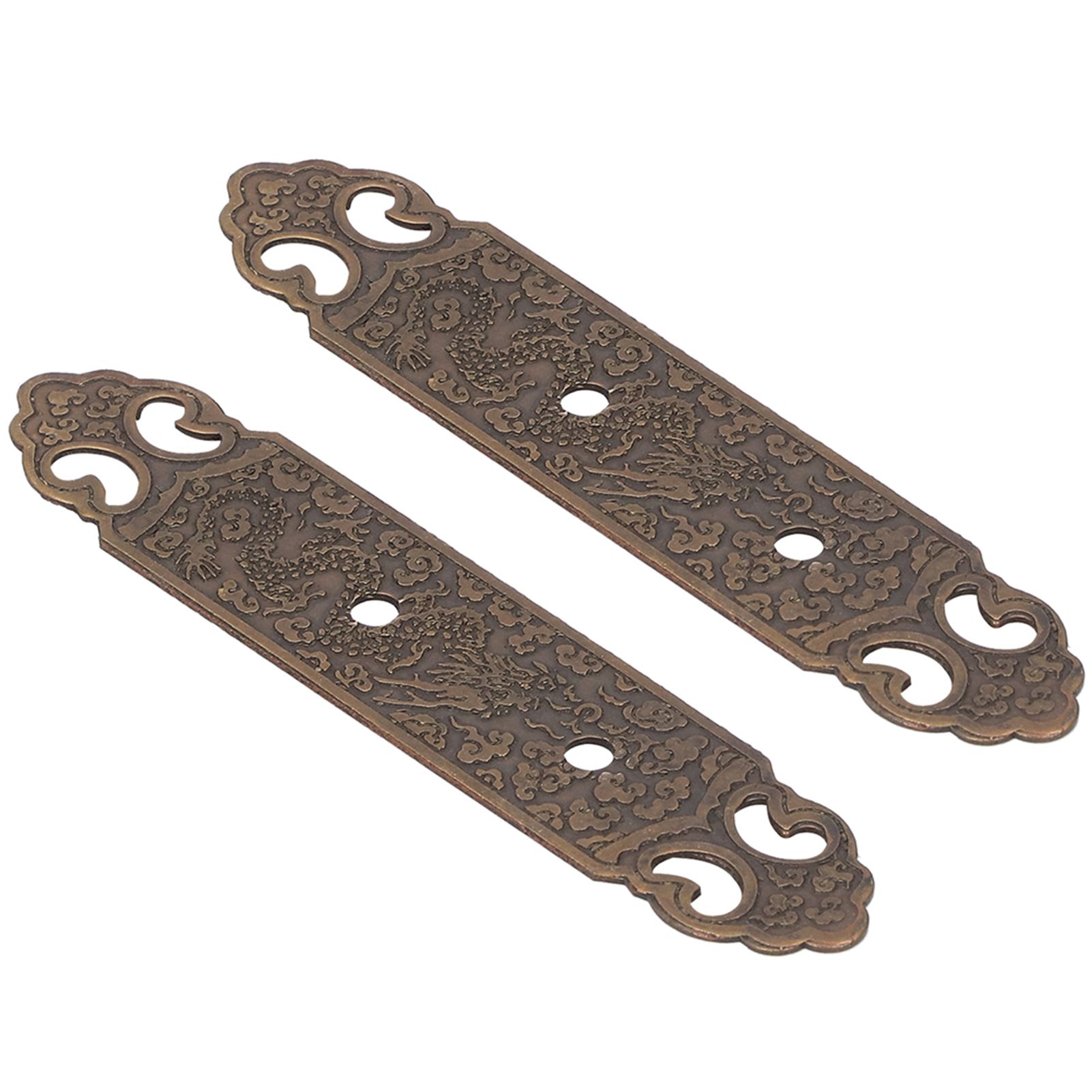 Door Handle Antique Brass Exquisite Pattern Straight Bar Handle Accessories view 11