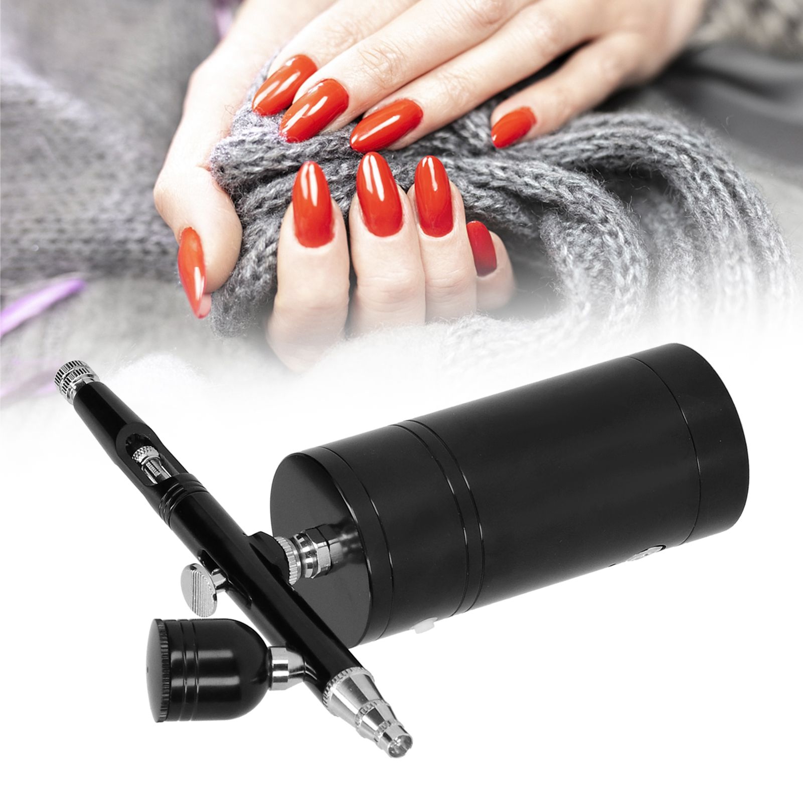 Airbrush Kit G11 Pump Single Action Rechargeable Handheld Integrated Spray Pen view 9