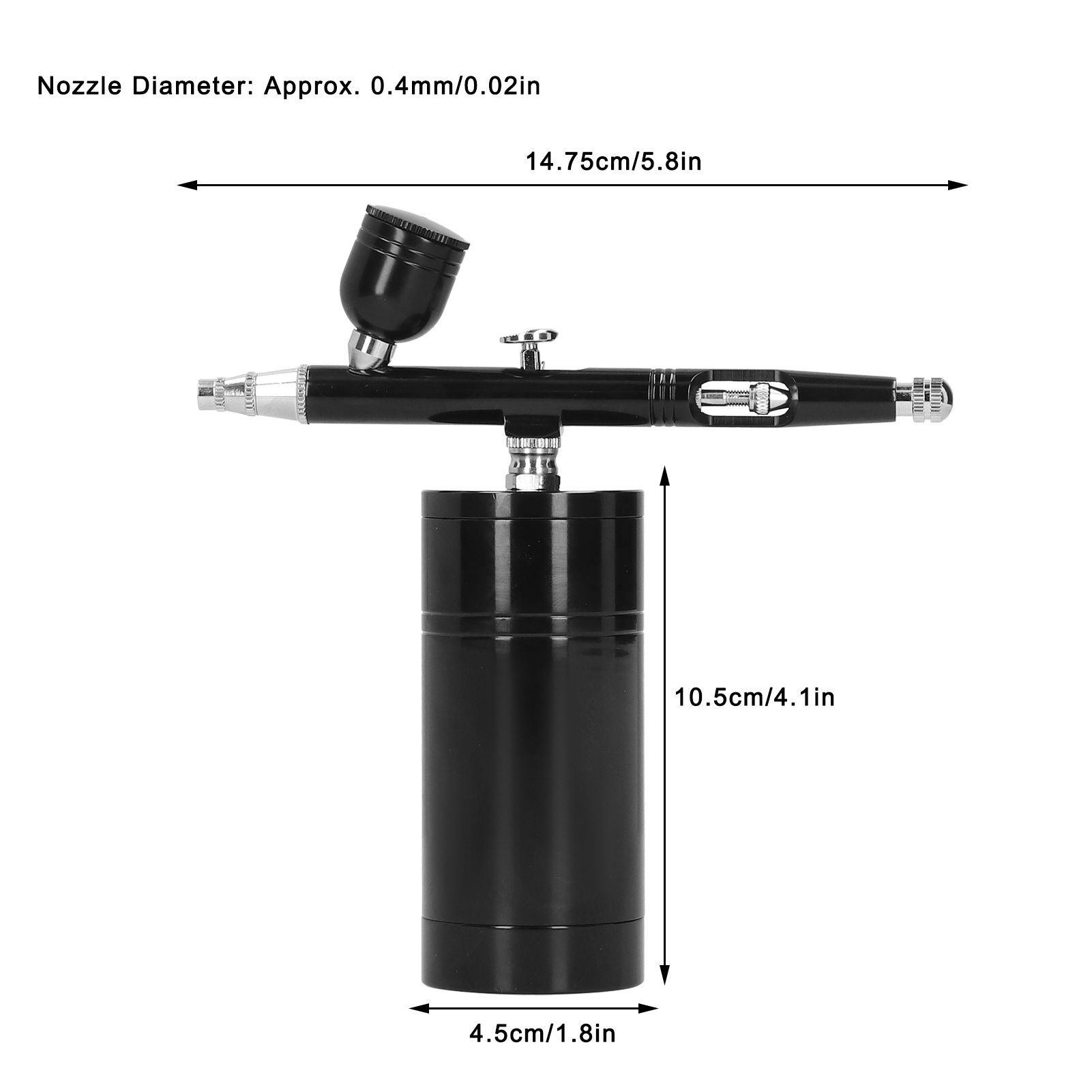 Airbrush Kit G11 Pump Single Action Rechargeable Handheld Integrated Spray Pen view 14