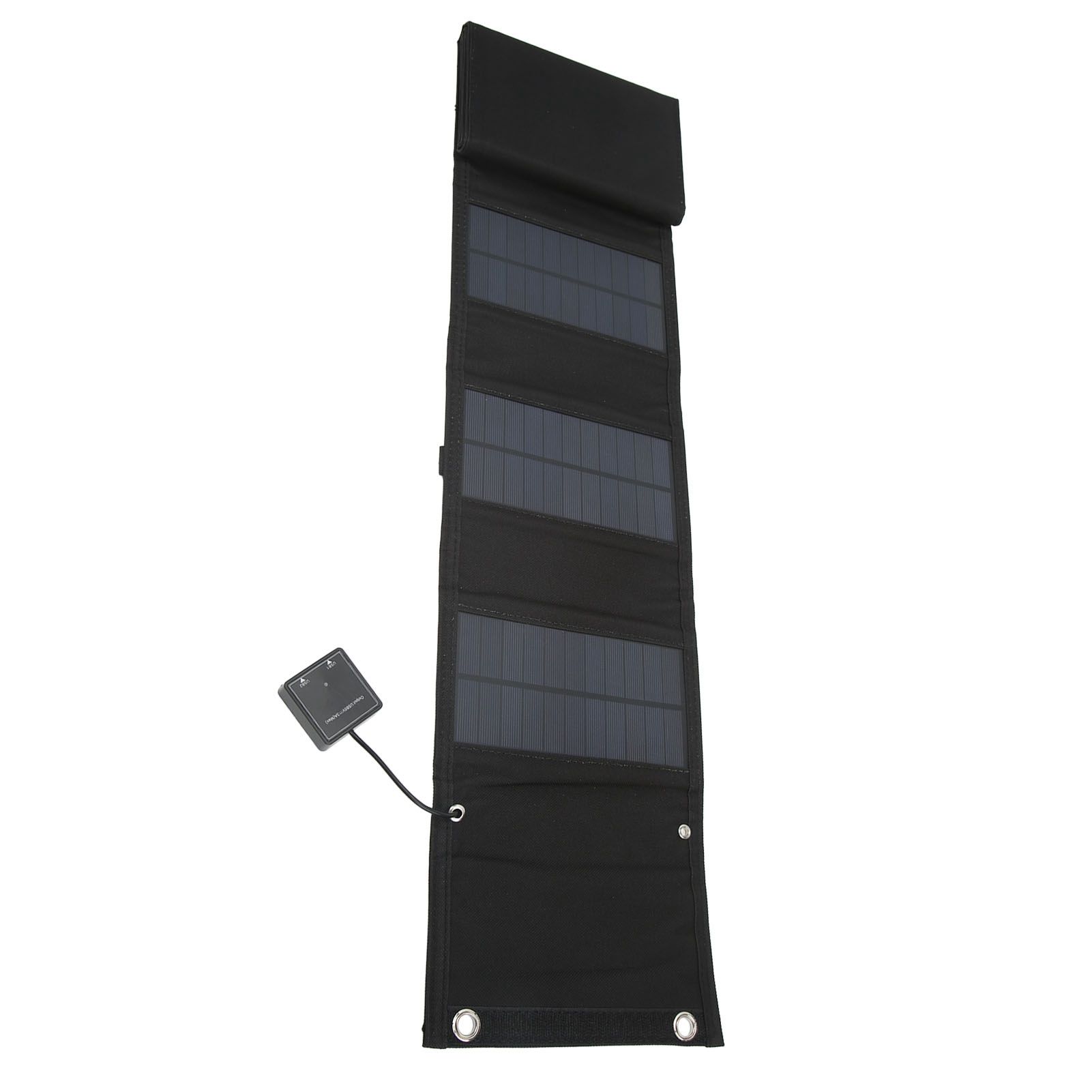 25W 5V Foldable Solar Charger Kit 8 Fold Solar Panels with 1 to 3 USB Charging view 4