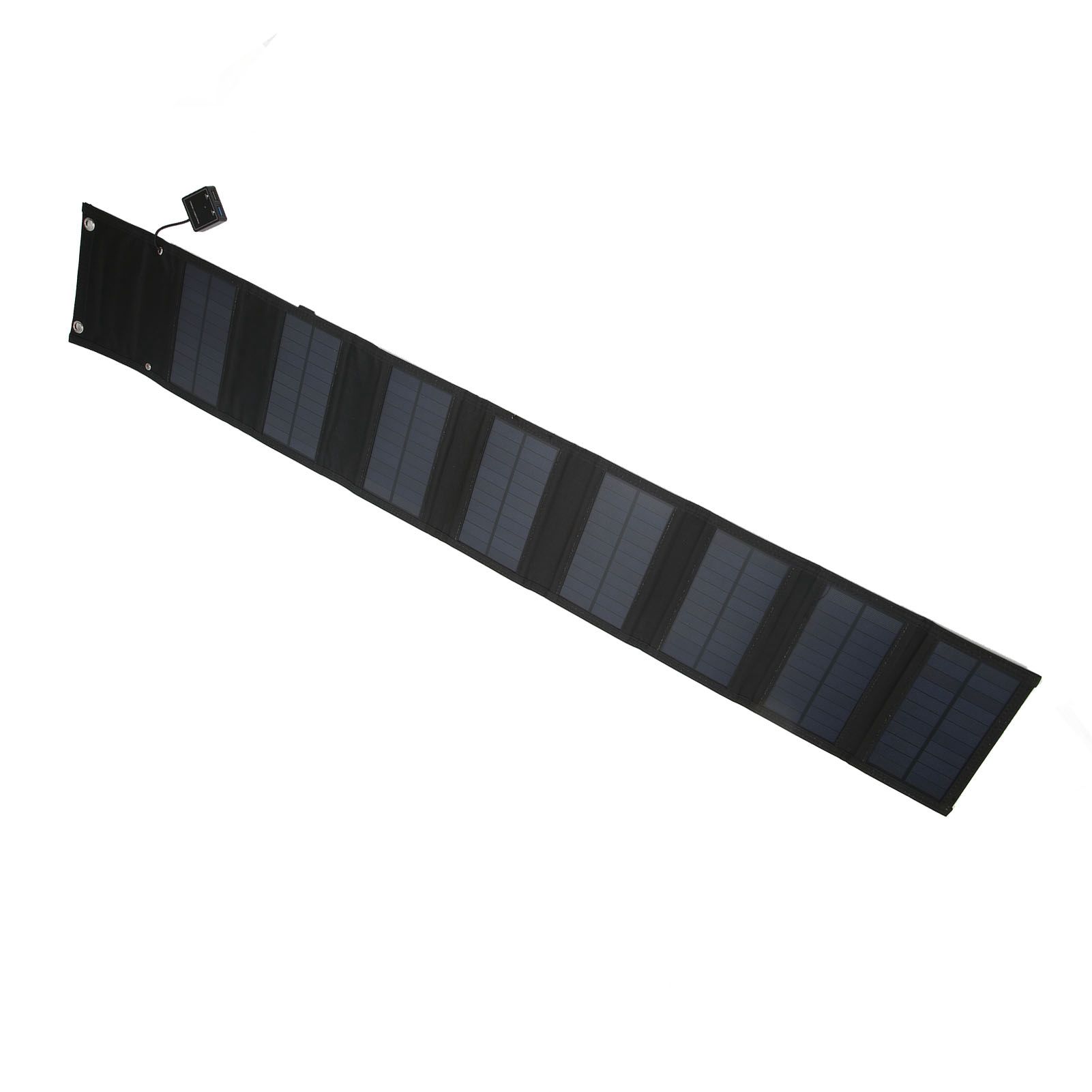 25W 5V Foldable Solar Charger Kit 8 Fold Solar Panels with 1 to 3 USB Charging view 7