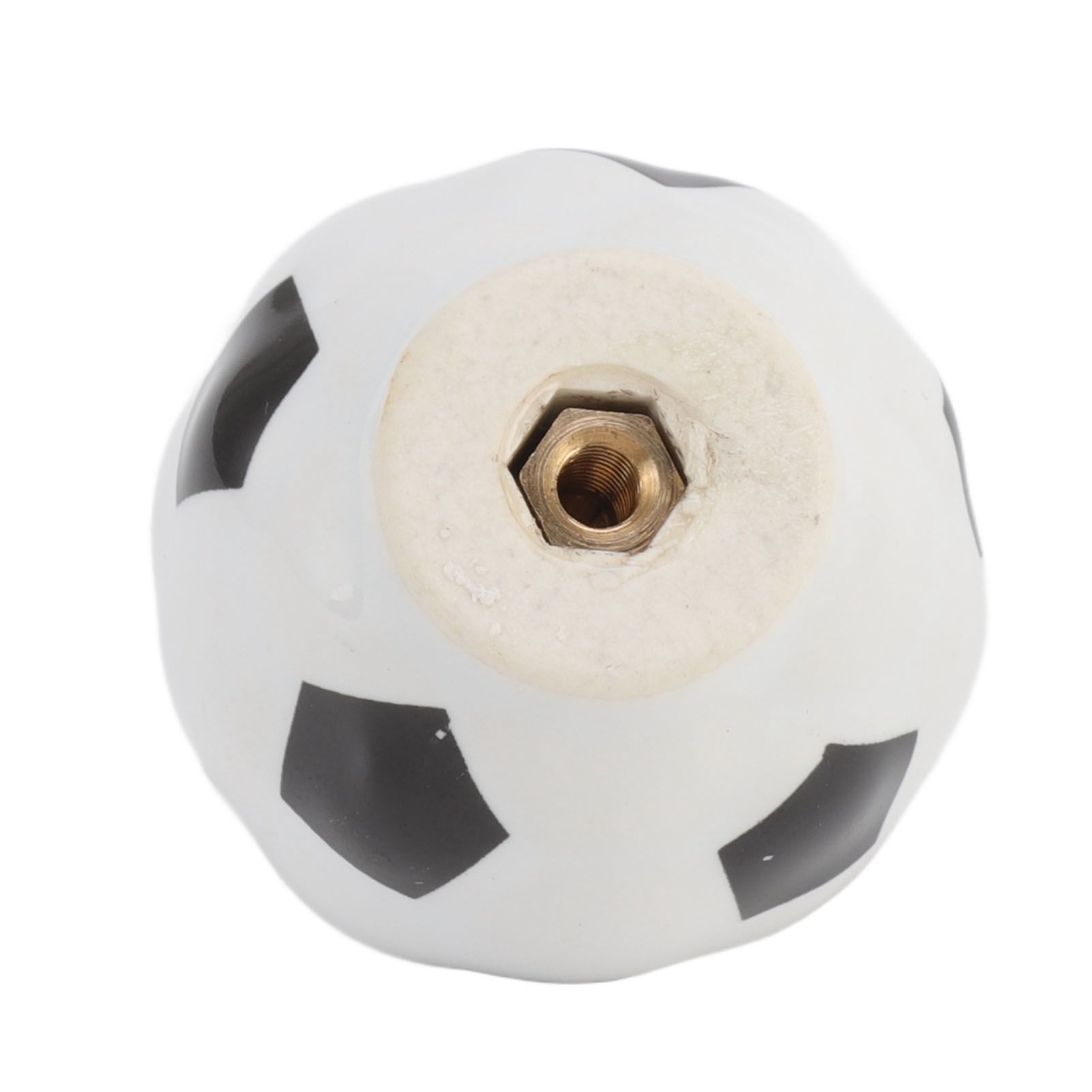 3 Set Football Cabinet Knobs Ball Sports Theme Single Hole Drawer Ceramic view 15