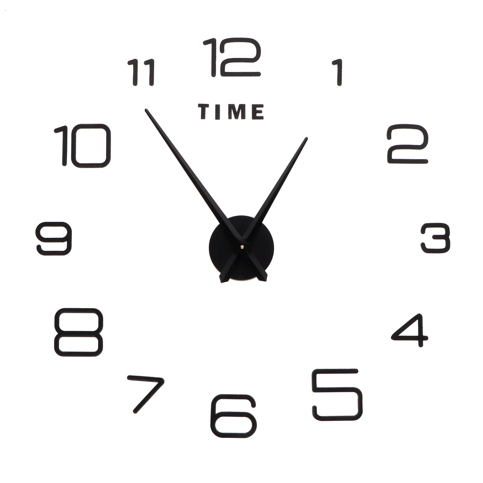 DIY Wall Clock Acrylic Frameless Mirror Surface Wall Sticker Clock Decor for view 5