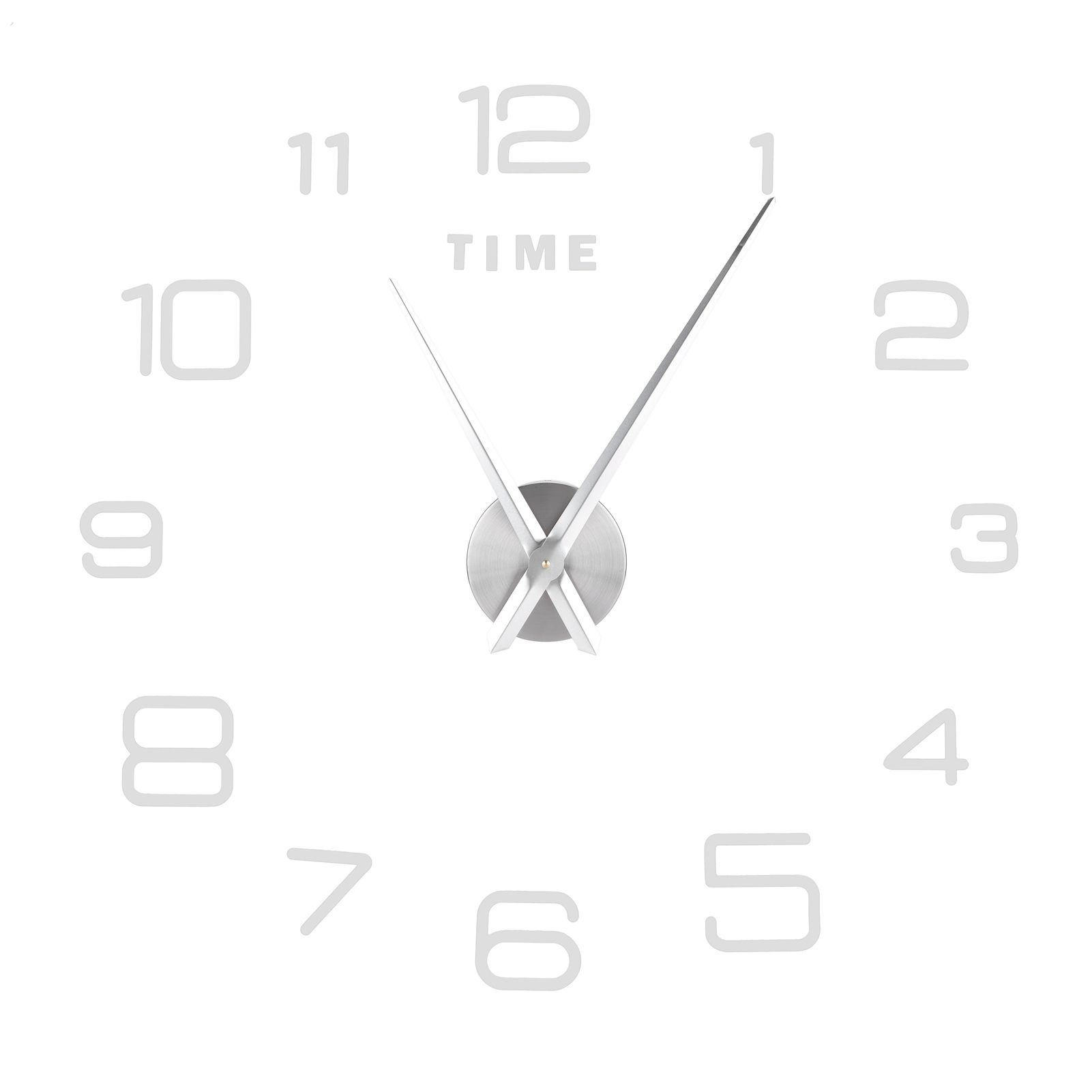 DIY Wall Clock Acrylic Frameless Mirror Surface Wall Sticker Clock Decor for view 4