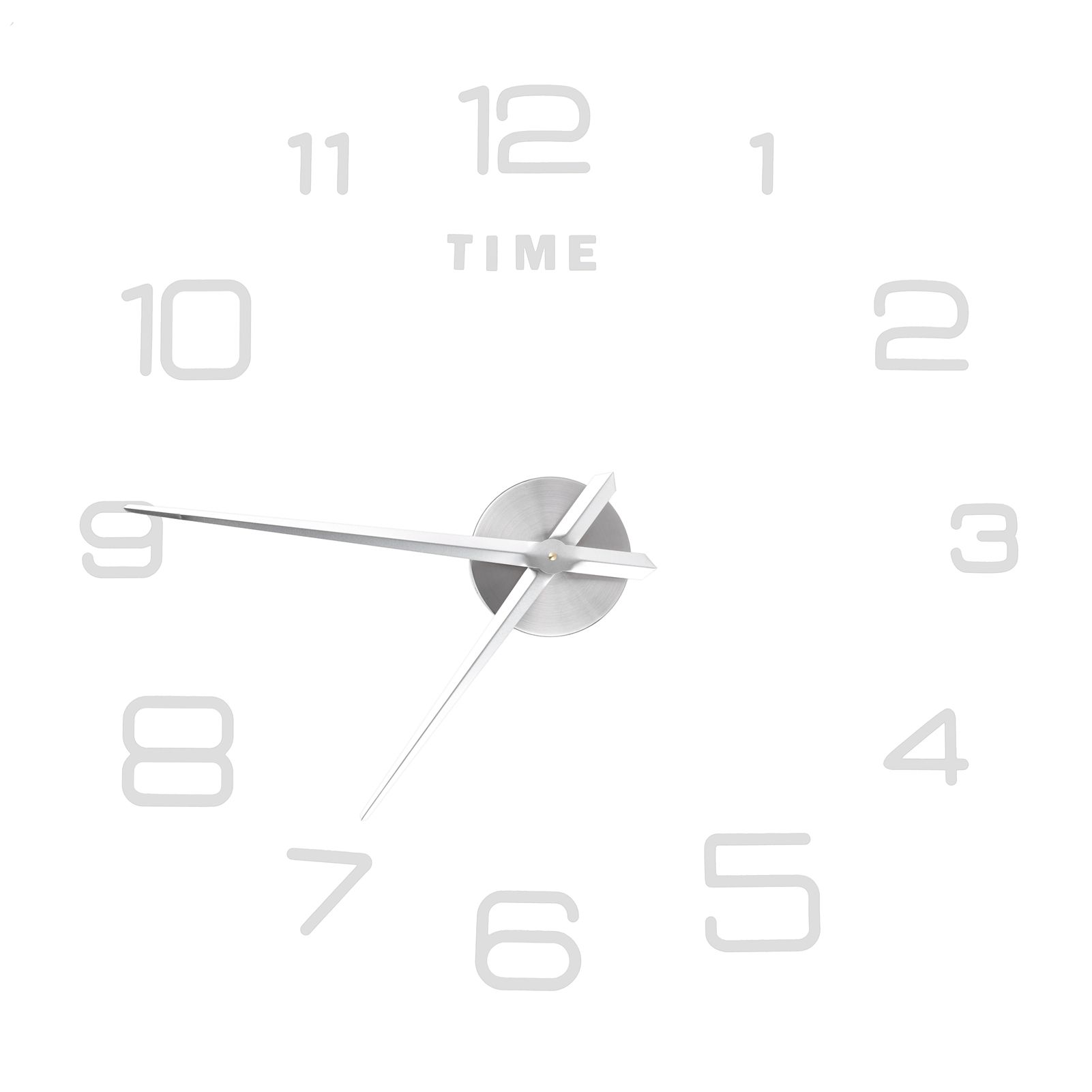 DIY Wall Clock Acrylic Frameless Mirror Surface Wall Sticker Clock Decor for view 6