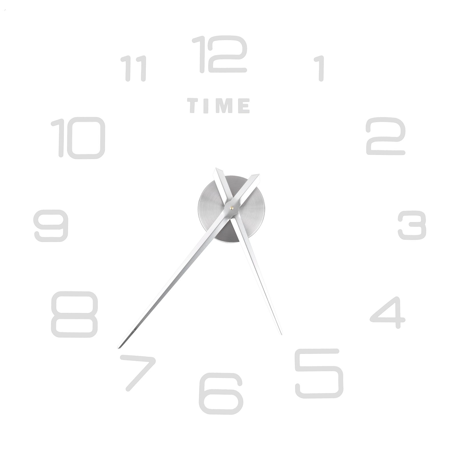 DIY Wall Clock Acrylic Frameless Mirror Surface Wall Sticker Clock Decor for view 7