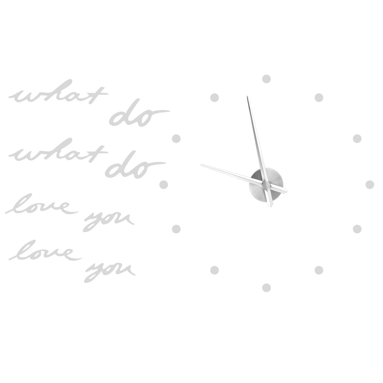 Innovative DIY Wall Clock Stylish Mirror Surface Sticker Clock Modern Home view 2