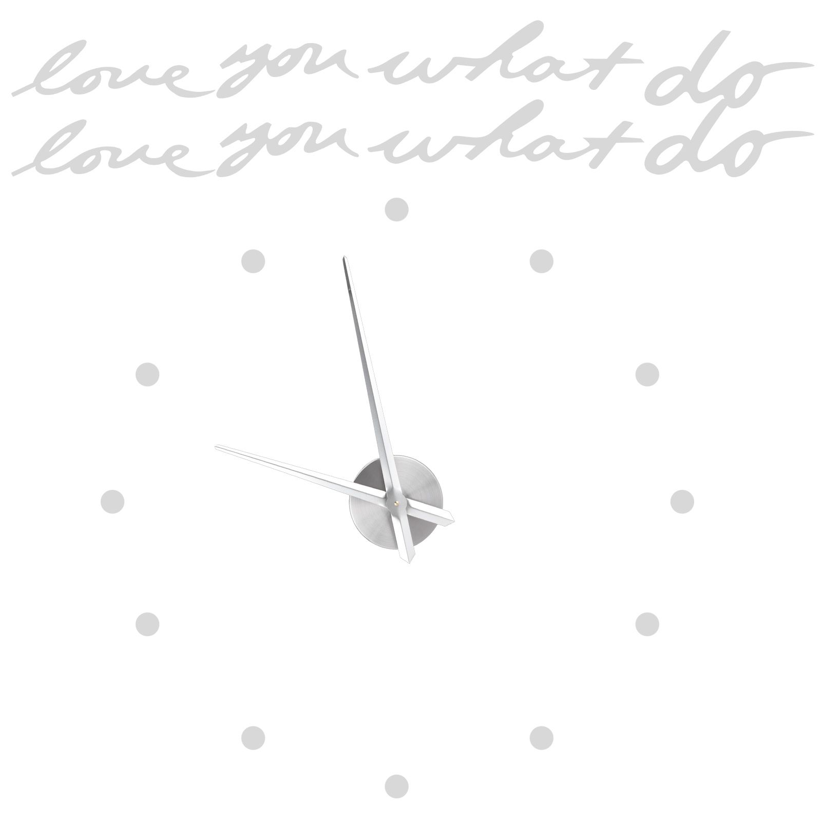 Innovative DIY Wall Clock Stylish Mirror Surface Sticker Clock Modern Home view 3