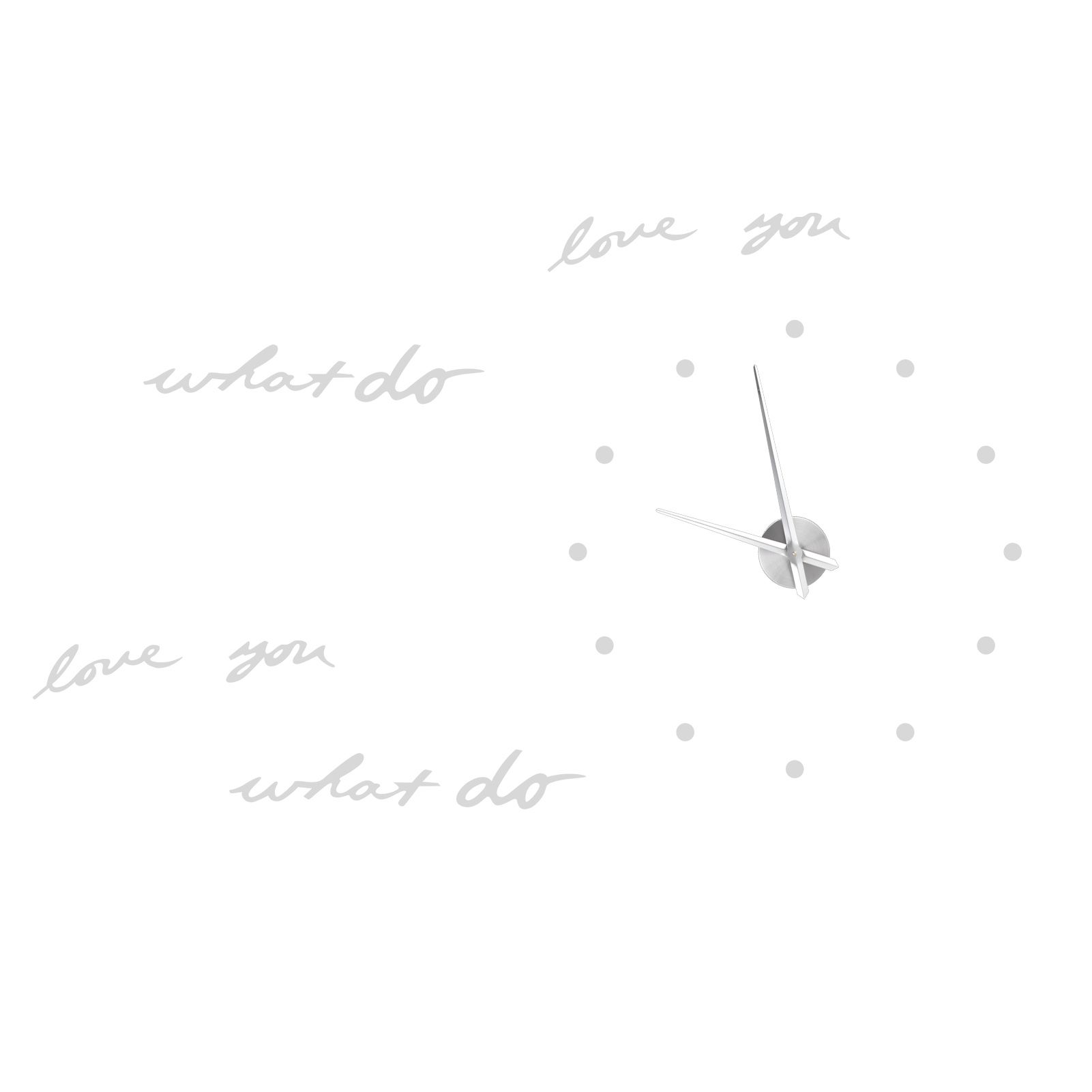 Innovative DIY Wall Clock Stylish Mirror Surface Sticker Clock Modern Home view 5
