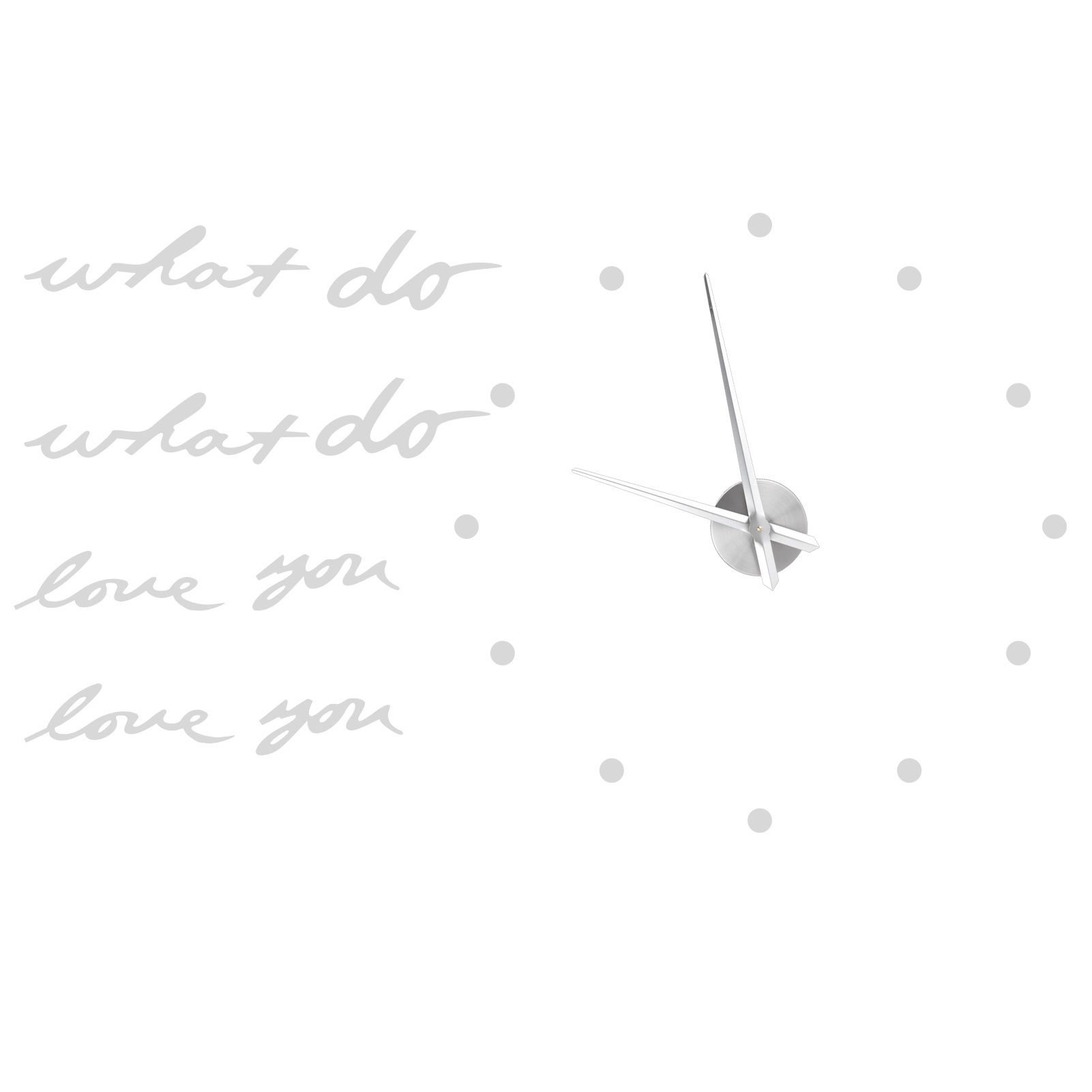 Innovative DIY Wall Clock Stylish Mirror Surface Sticker Clock Modern Home view 8