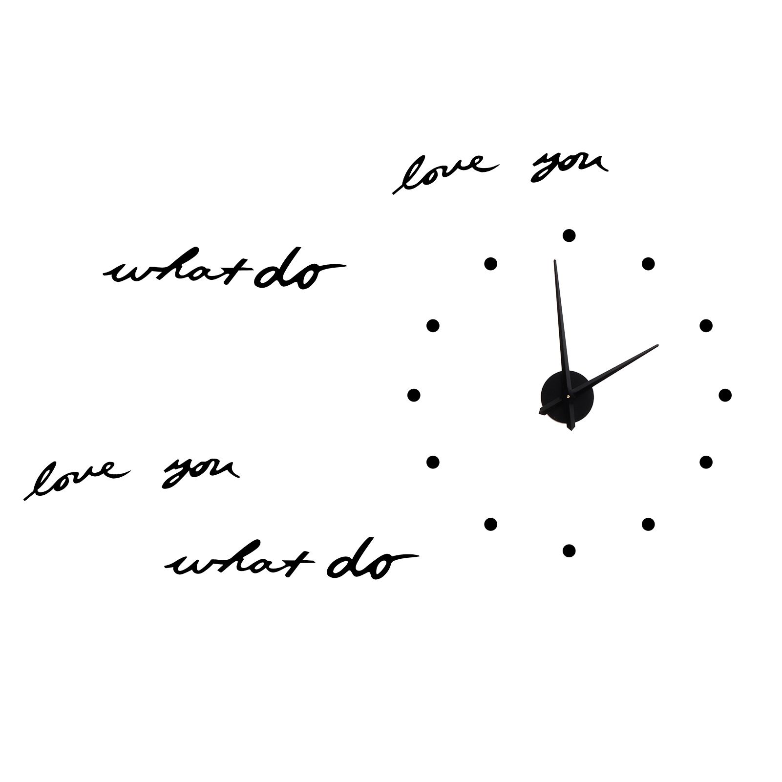 Innovative DIY Wall Clock Stylish Mirror Surface Sticker Clock Modern Home view 5