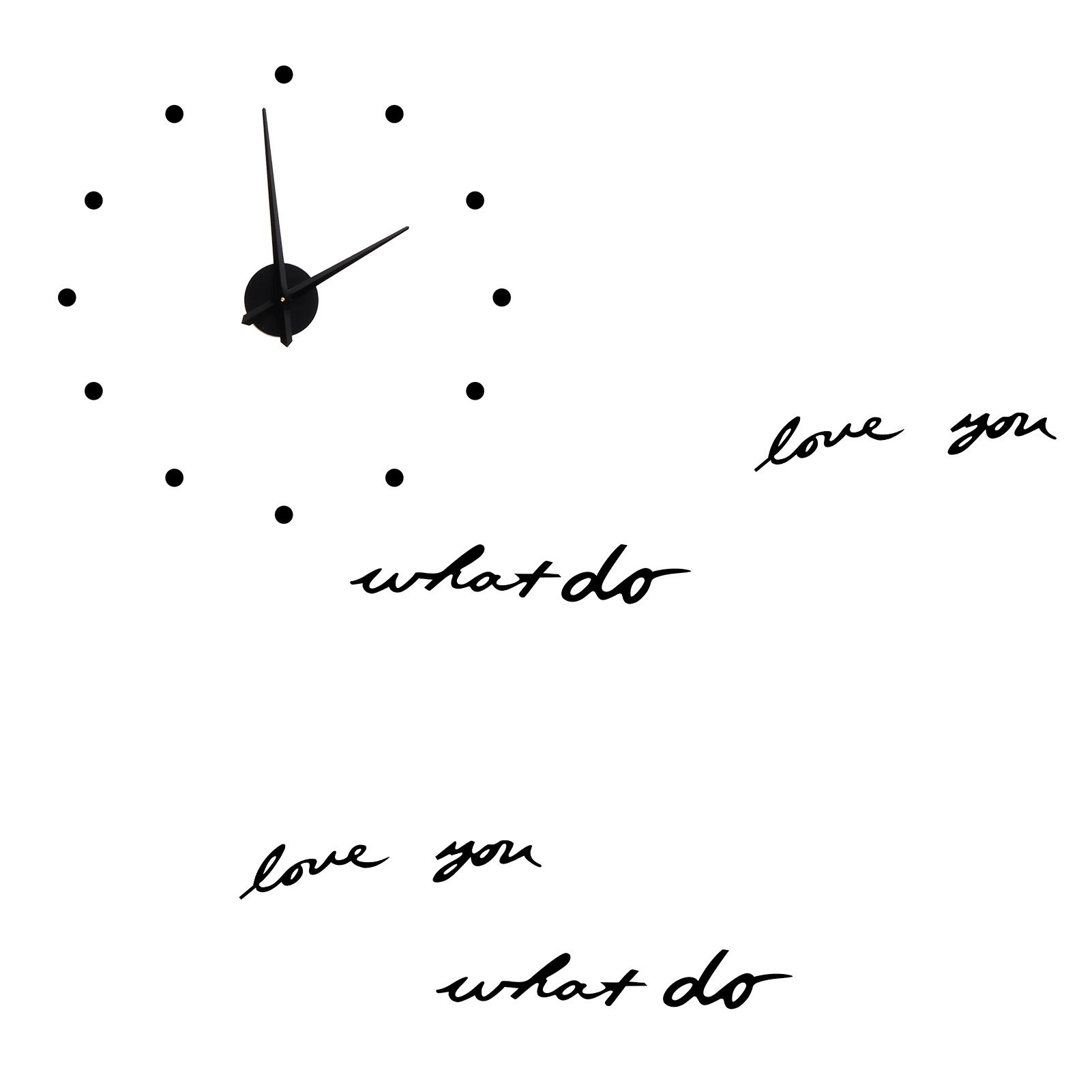 Innovative DIY Wall Clock Stylish Mirror Surface Sticker Clock Modern Home view 8