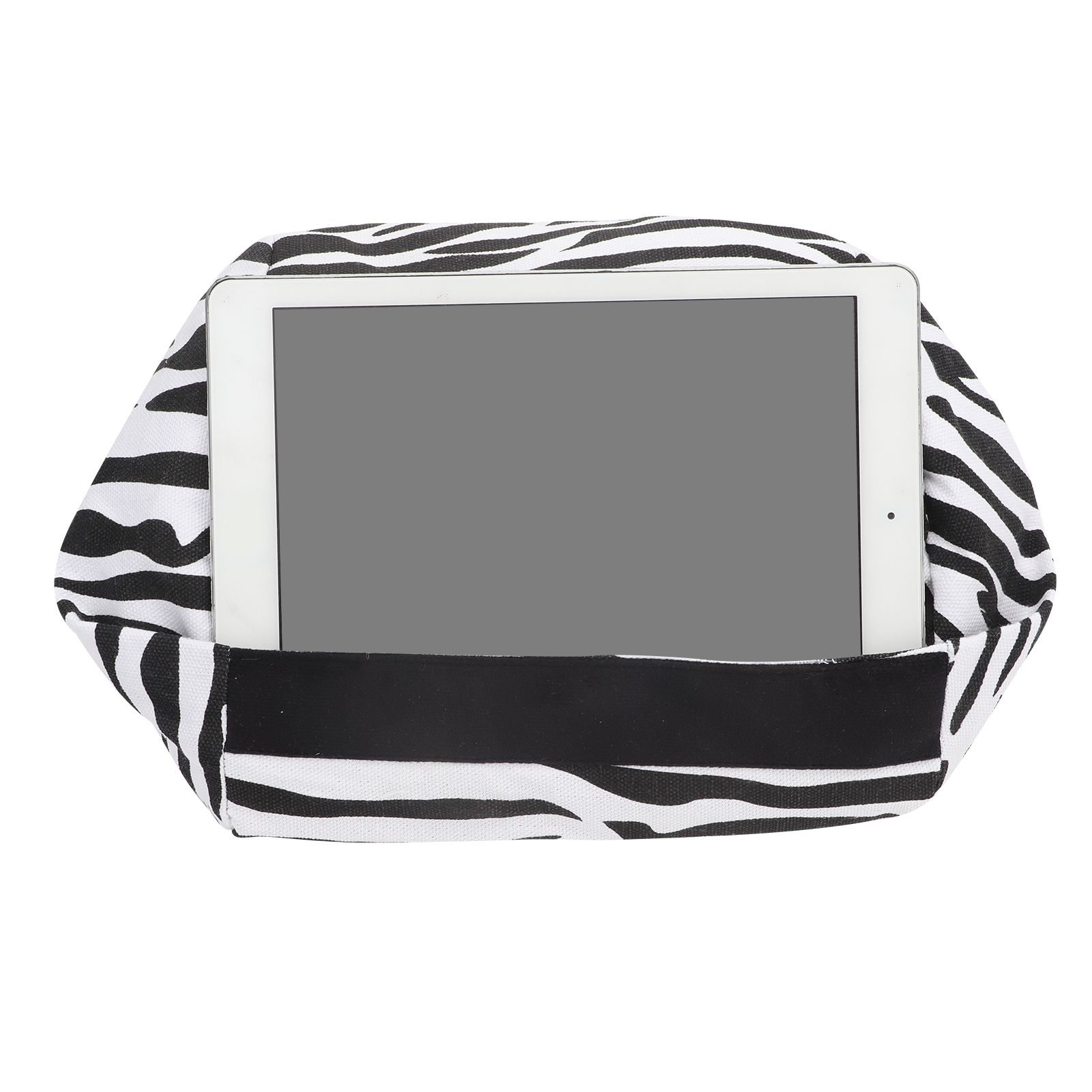 Portable Tablet Cushion Printed Canvas Reading Bracket Pillow Holder for view 7