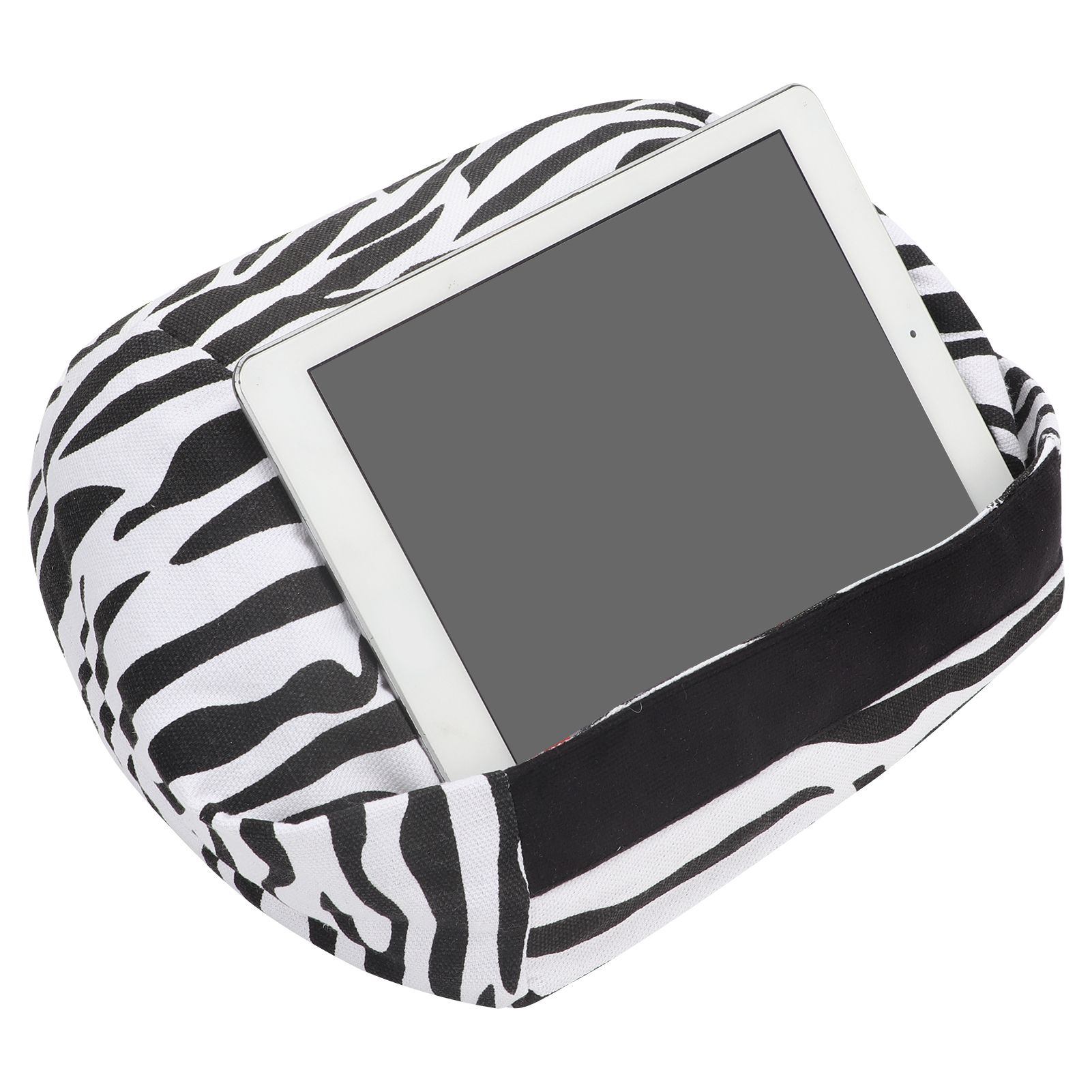 Portable Tablet Cushion Printed Canvas Reading Bracket Pillow Holder for view 8