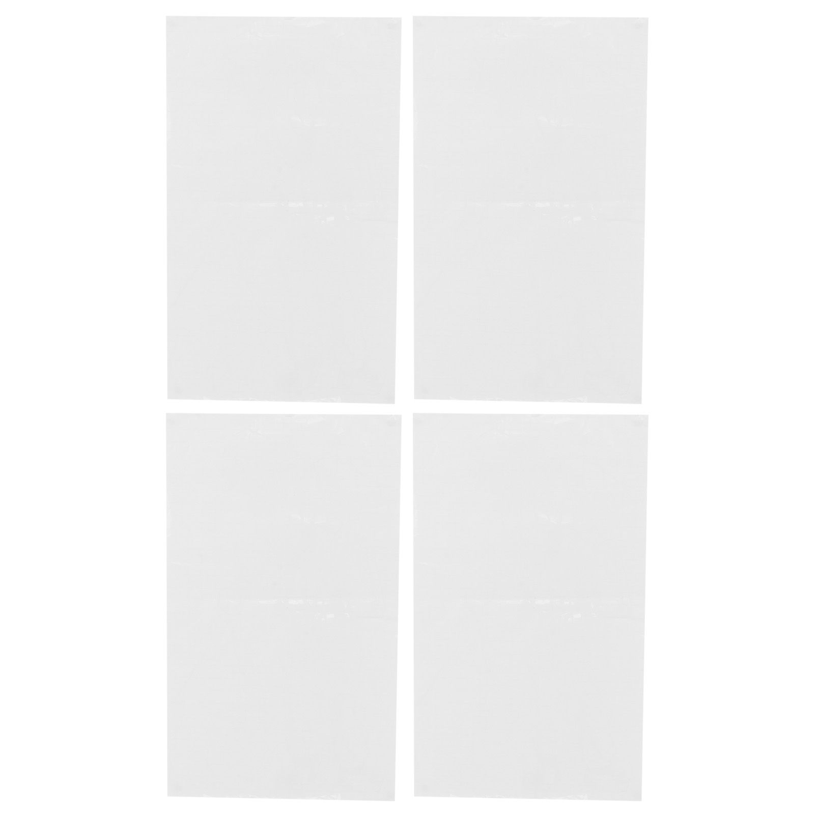 4 Sets Warning Stickers Indoor Outdoor Wall Window Glass Slogans English Signs view 4