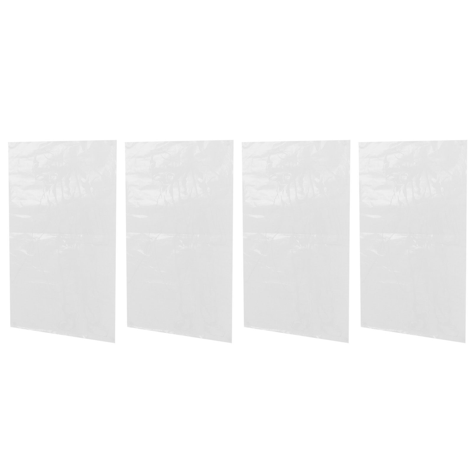 4 Sets Warning Stickers Indoor Outdoor Wall Window Glass Slogans English Signs view 6