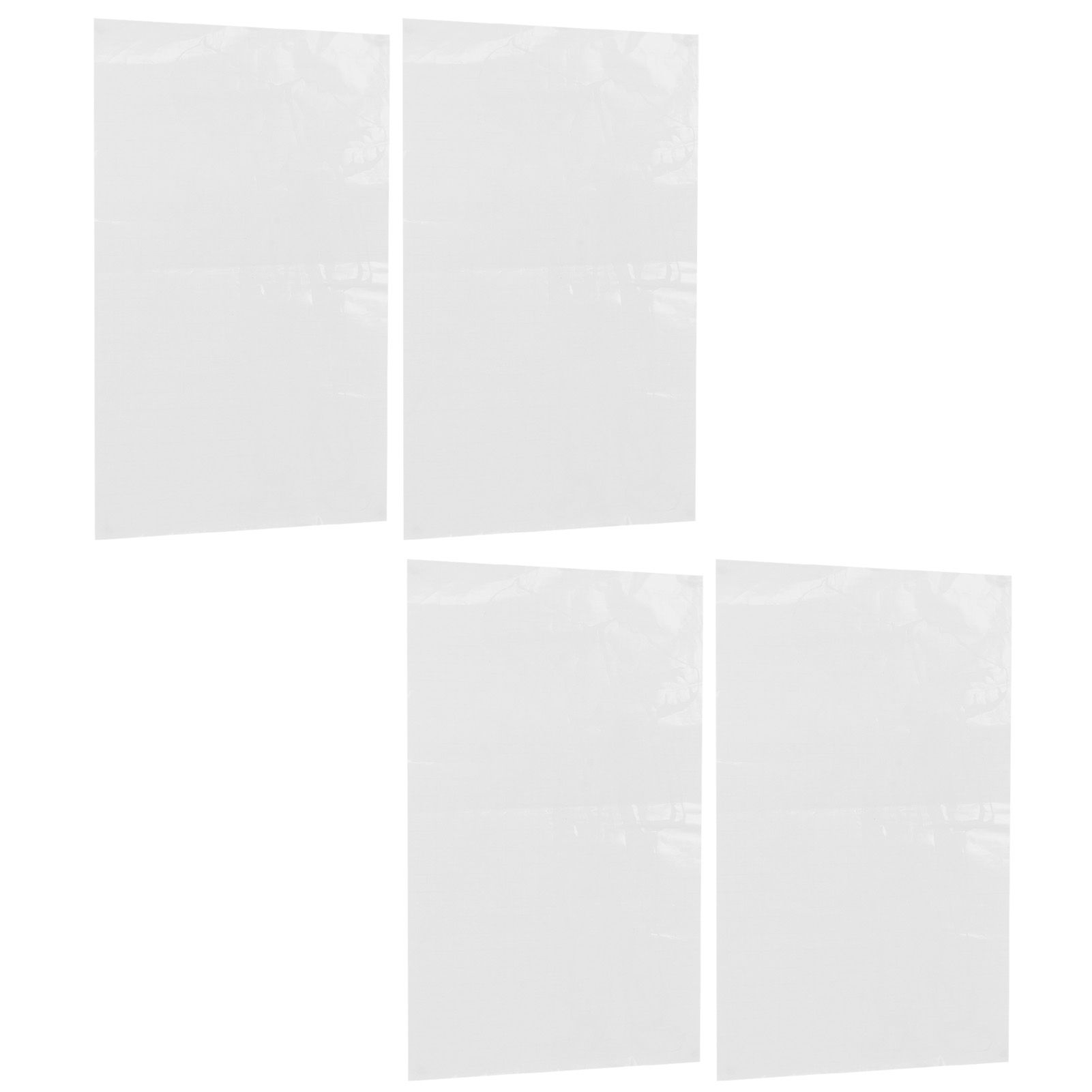 4 Sets Warning Stickers Indoor Outdoor Wall Window Glass Slogans English Signs view 7