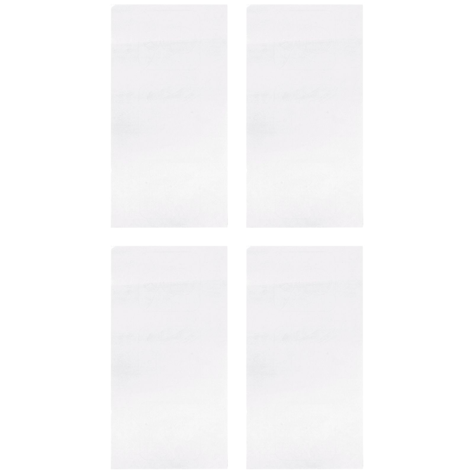4Set English Warning Signs Safety Wall Caution Stickers Decal for Supermarket view 4