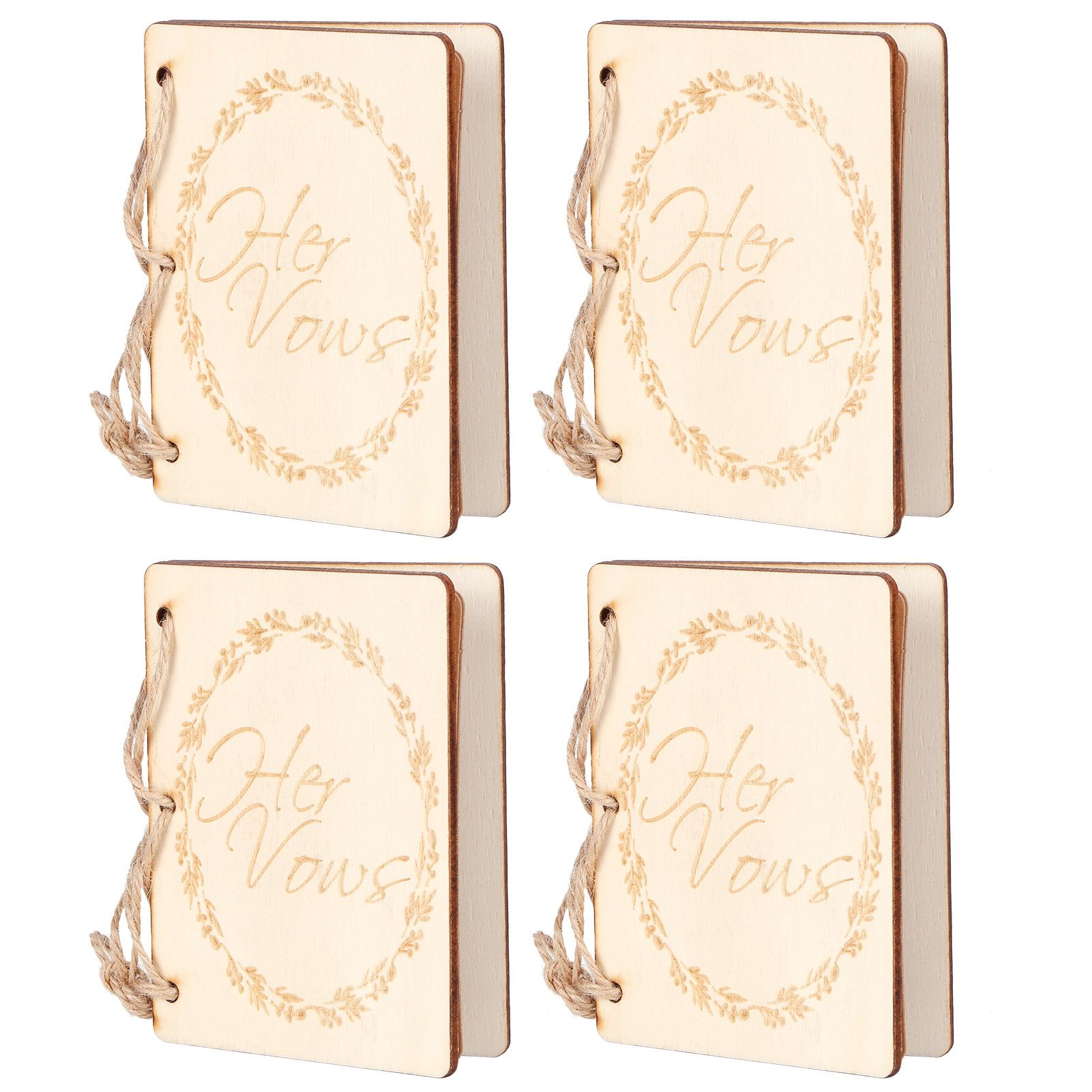 2 Set Wedding Booklet Anniversary Books Notebook Photography Props Decoration view 7