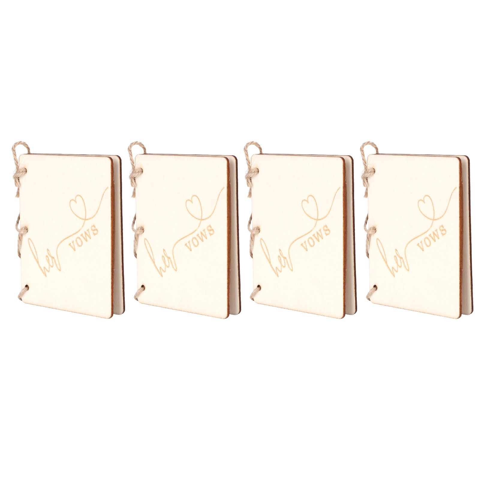 2 Set Wedding Booklet Anniversary Books Notebook Photography Props Decoration view 4