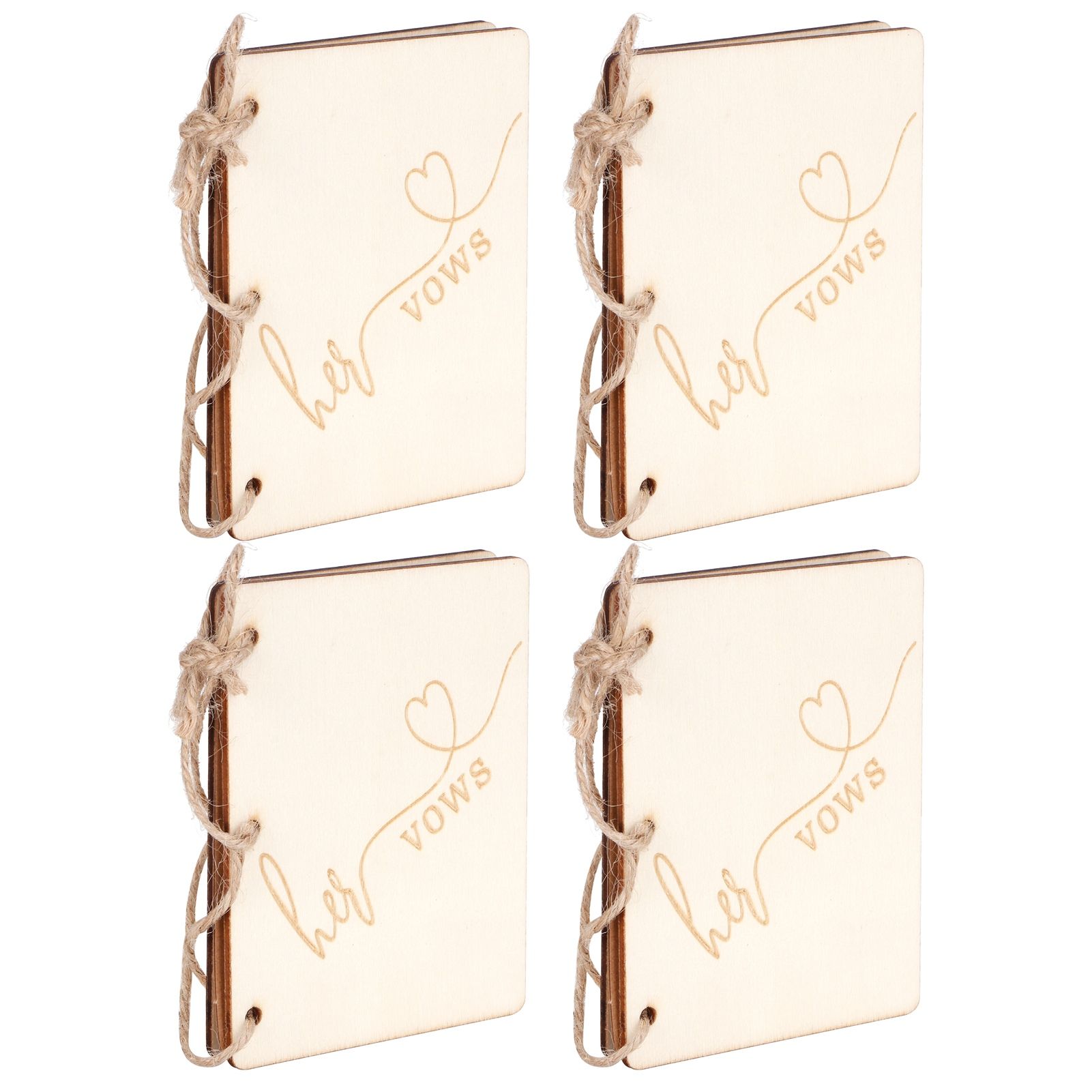2 Set Wedding Booklet Anniversary Books Notebook Photography Props Decoration view 7