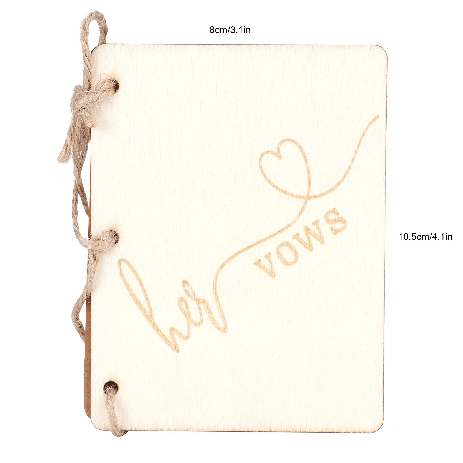 2 Set Wedding Booklet Anniversary Books Notebook Photography Props Decoration view 14