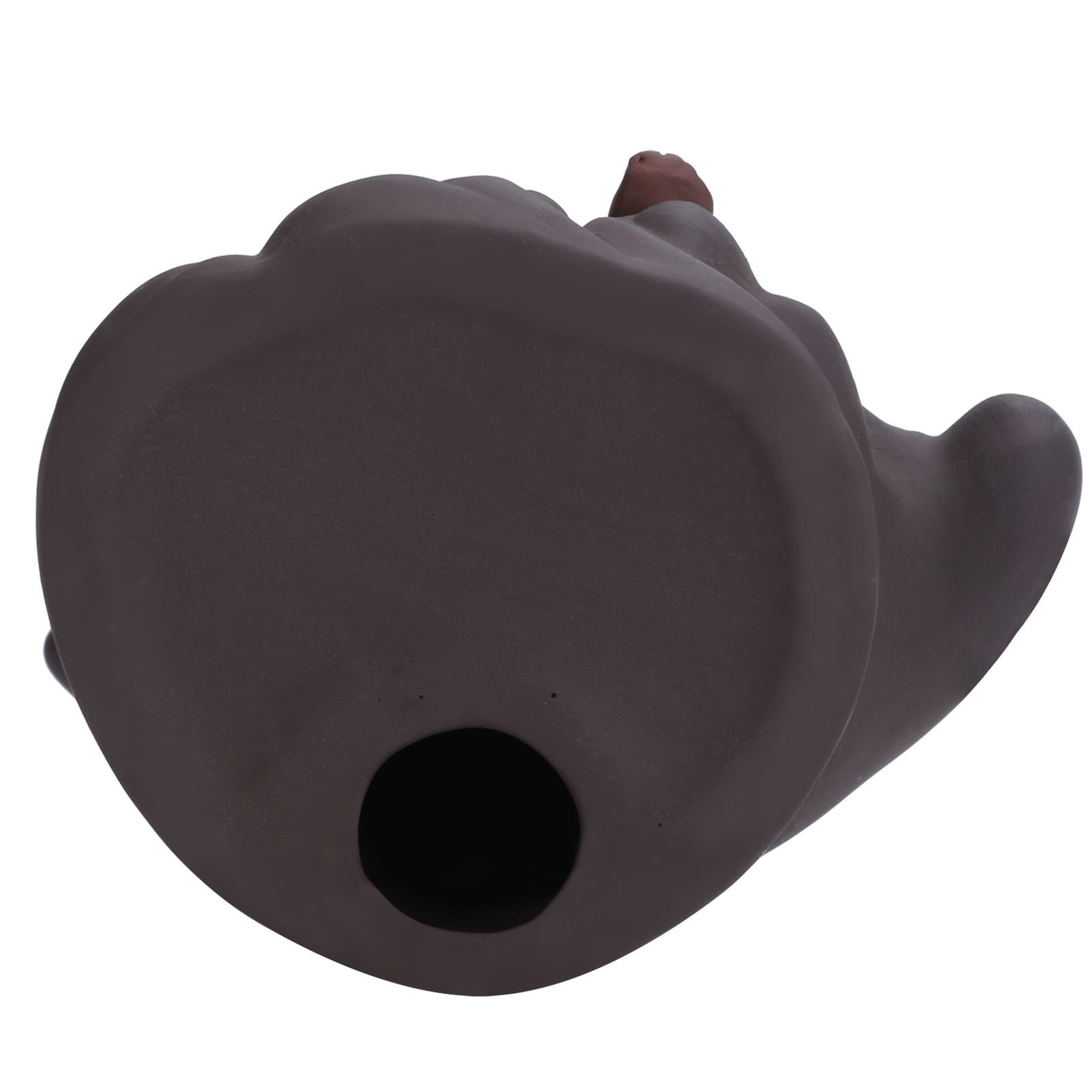 Incense Burner Red Stoneware Backflow Incense Holder Home Office Decoration view 13