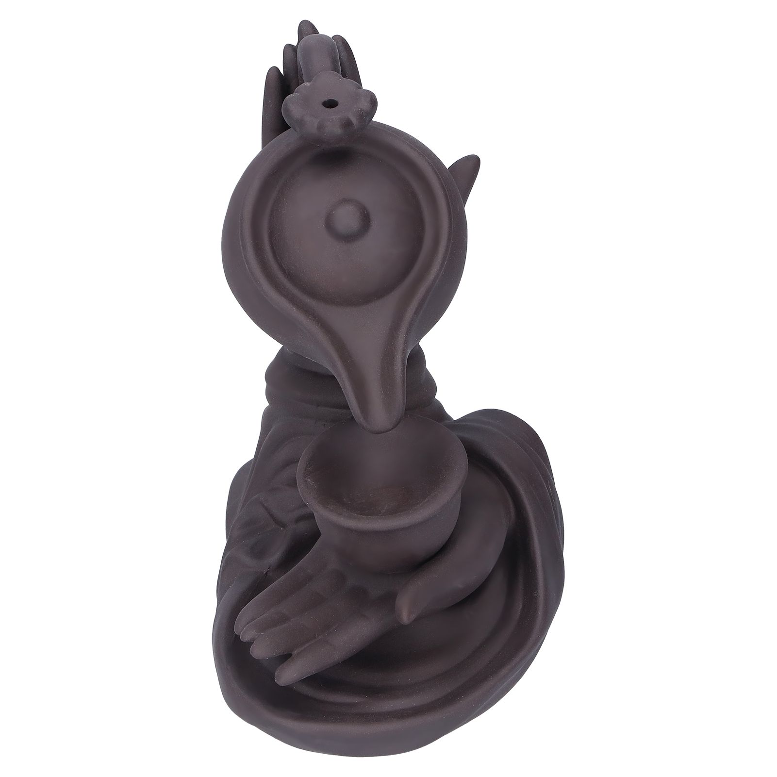 Buddha Hand Backflow Incense Burner Ornament Incense Holder Feng Shui Decorations view 2