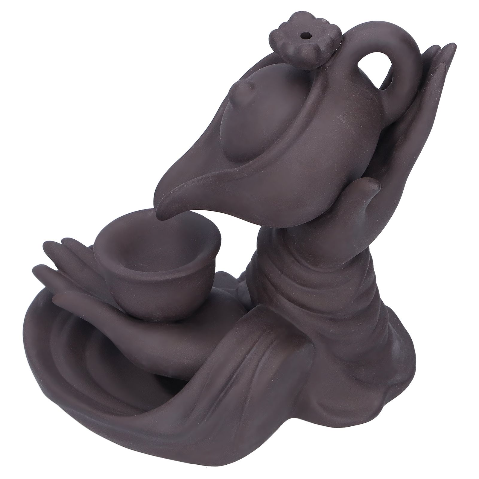 Buddha Hand Backflow Incense Burner Ornament Incense Holder Feng Shui Decorations view 4