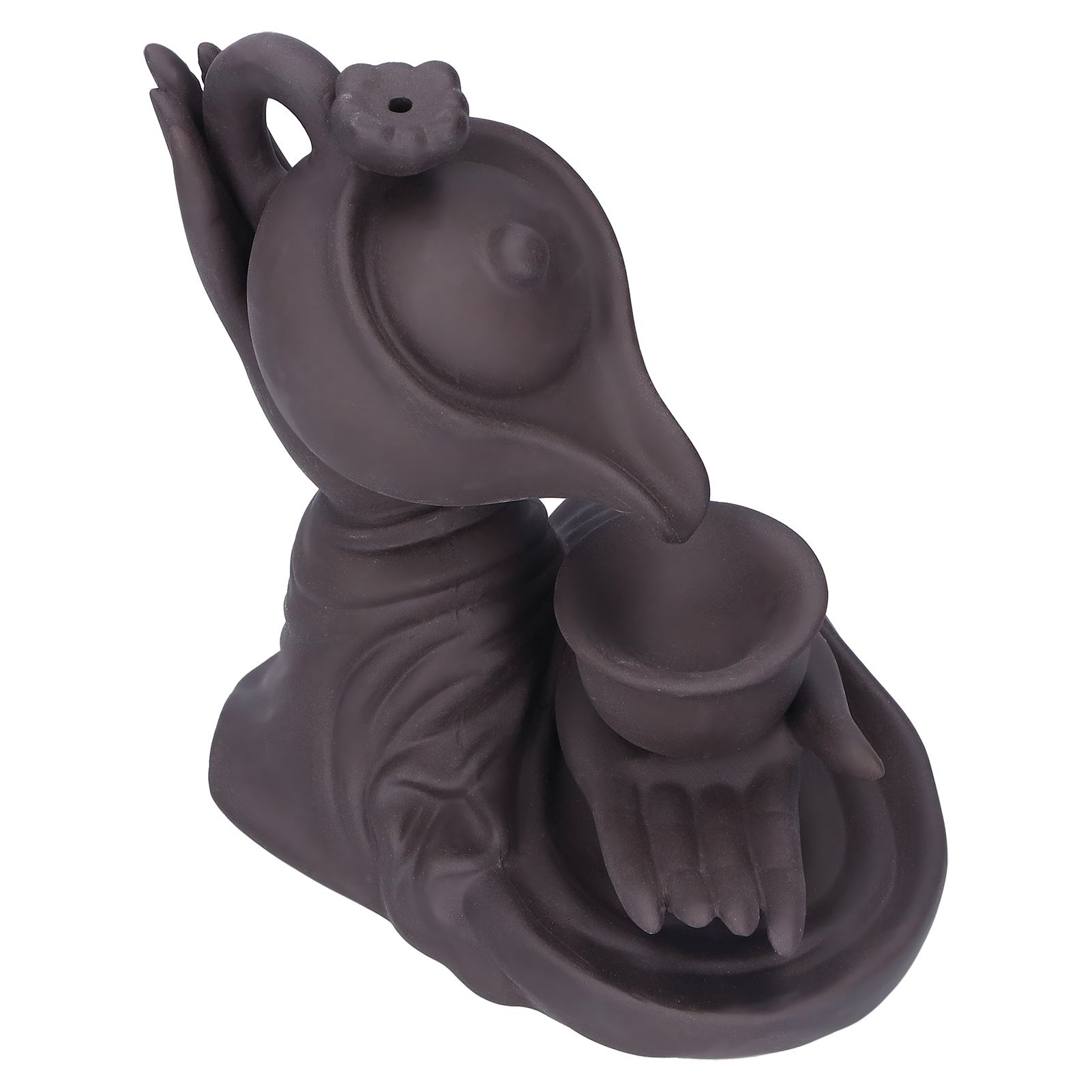 Buddha Hand Backflow Incense Burner Ornament Incense Holder Feng Shui Decorations view 5