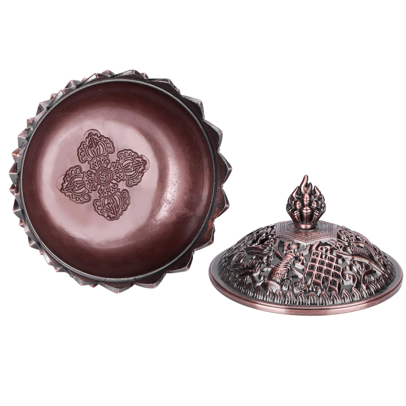Vintage Incense Holders Buddha Incense Burner for Home Office Feng Shui view 5