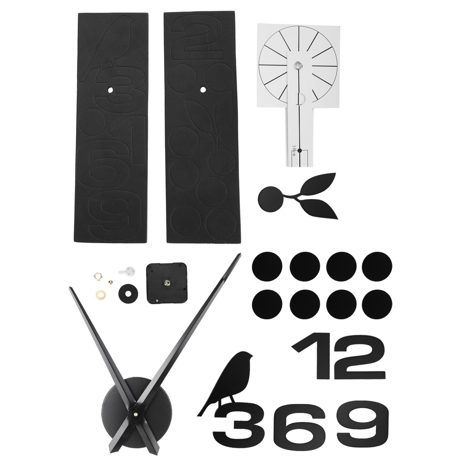 Frameless Wall Clock Sticker Mirror Surface DIY Decoration Living Room Bedroom view 4