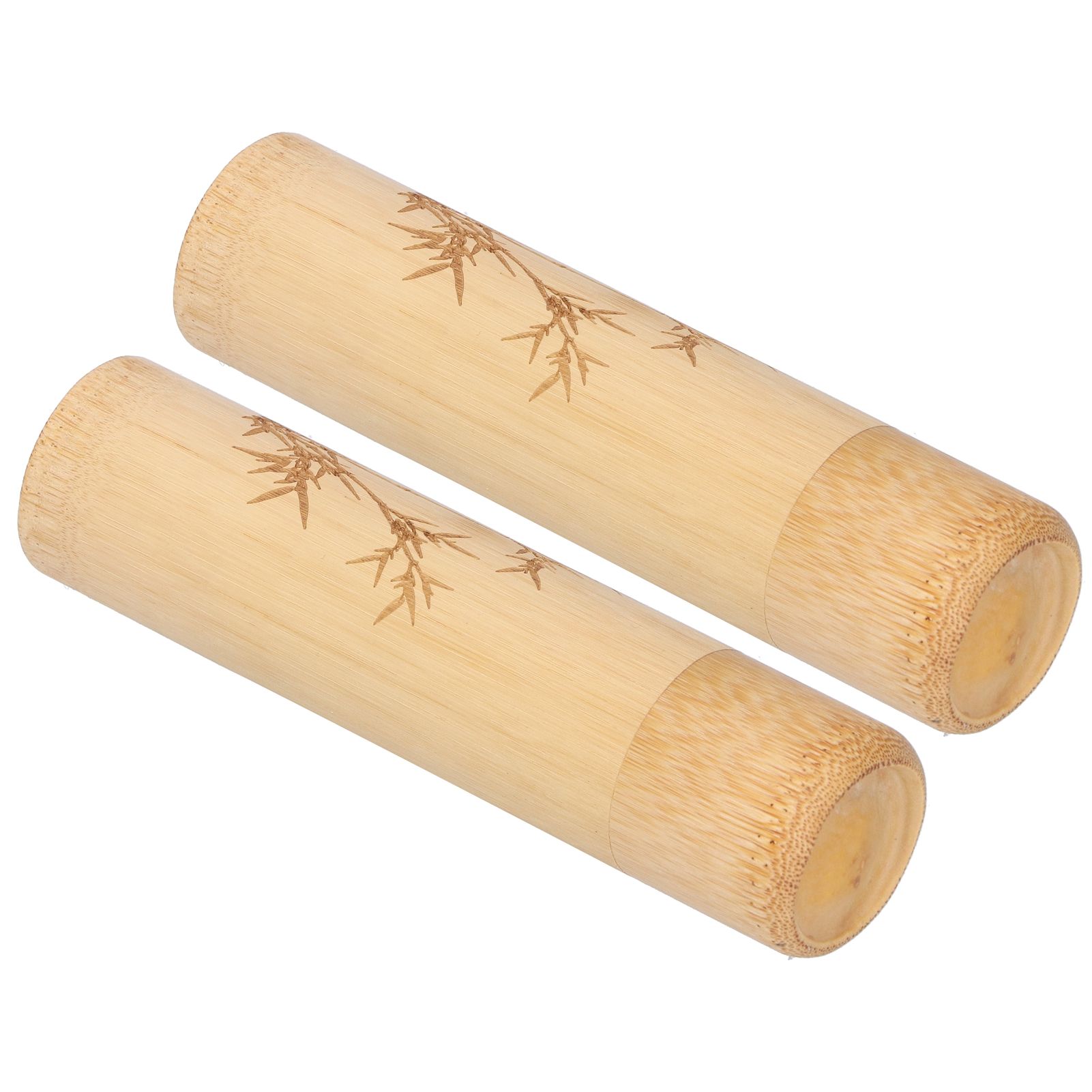 2Pcs Bamboo Tube Natural Environmentally Friendly Carbonized for Tea Nuts view 5