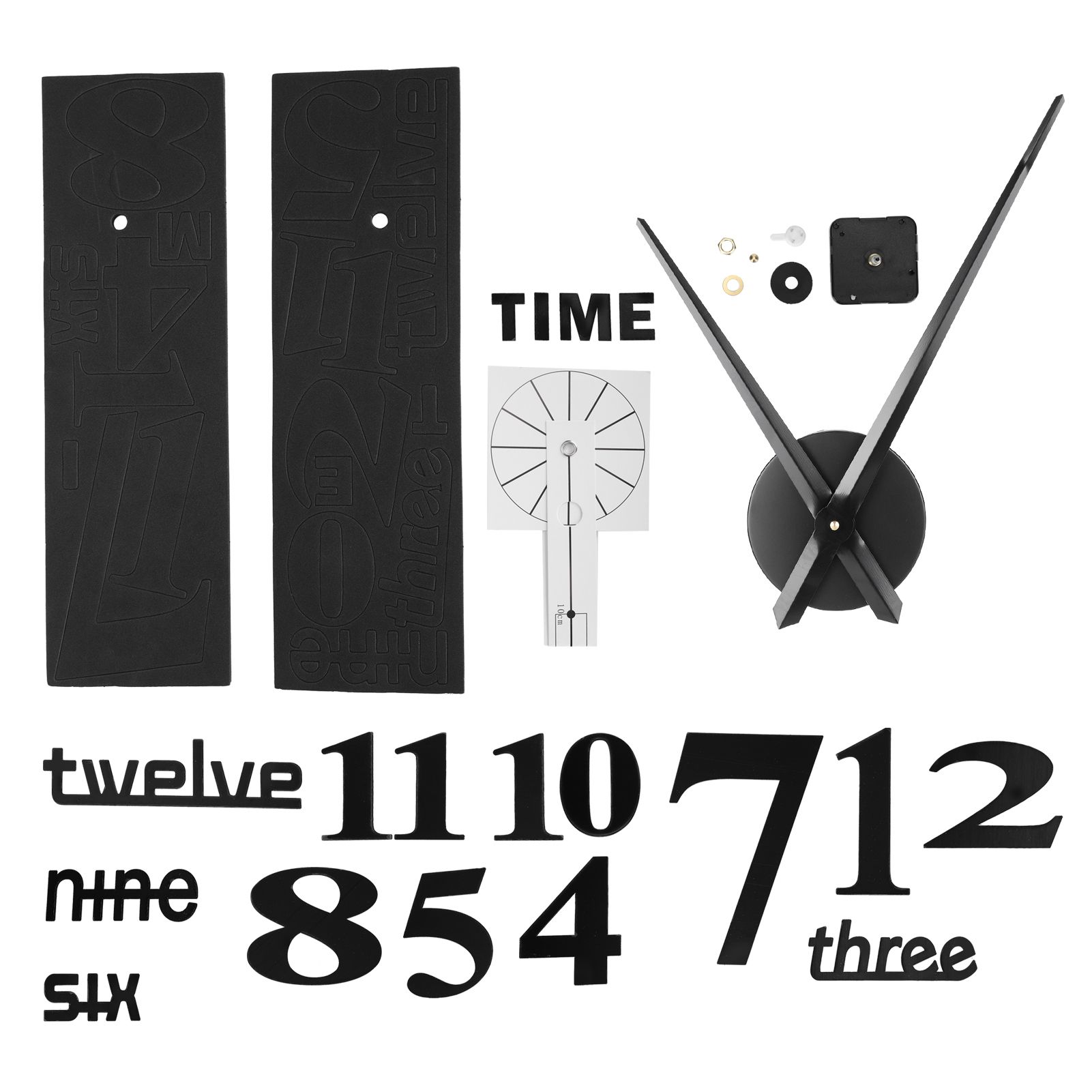 Frameless DIY Wall Clock Modern Mirror Wall Sticker for Home Living Room view 4