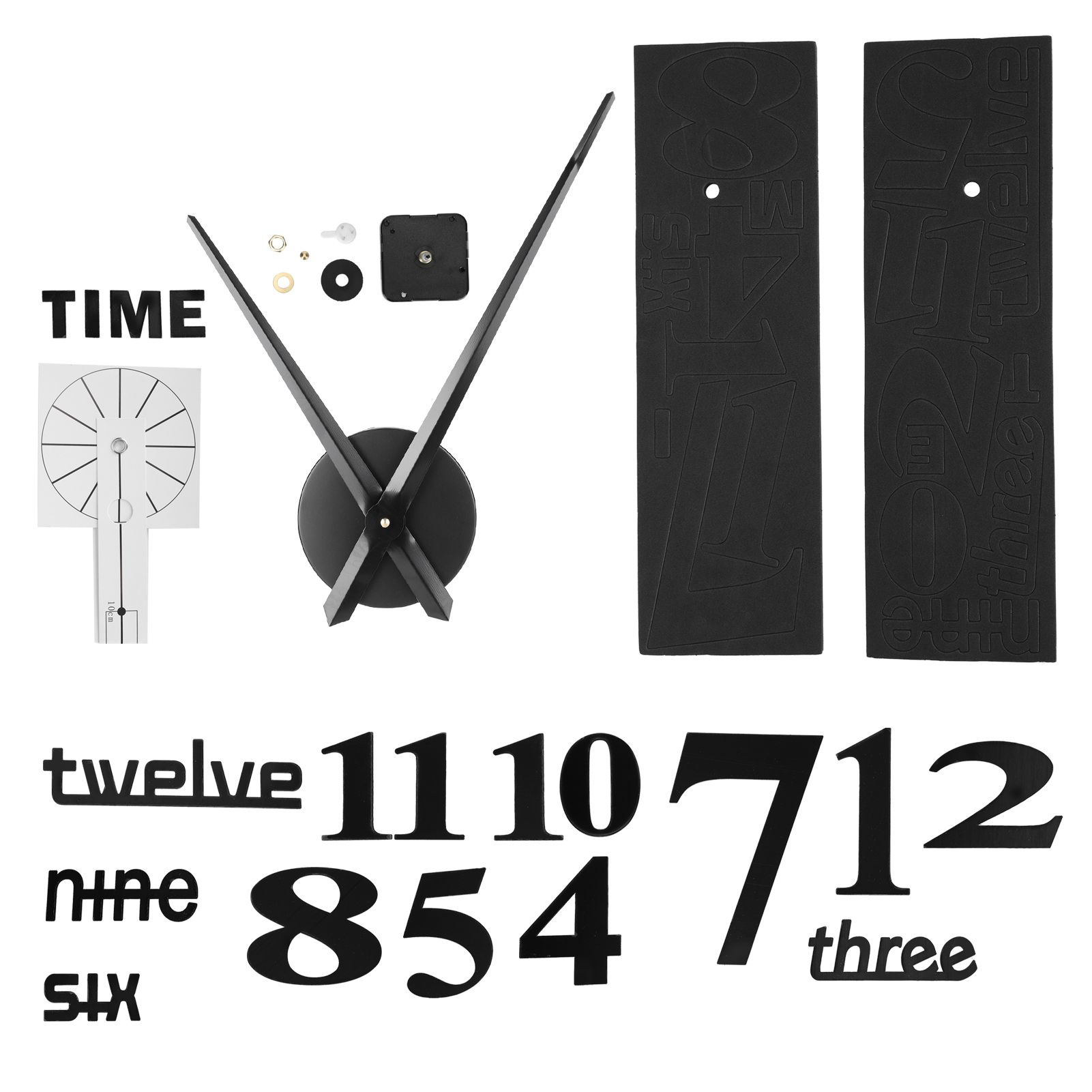 Frameless DIY Wall Clock Modern Mirror Wall Sticker for Home Living Room view 5