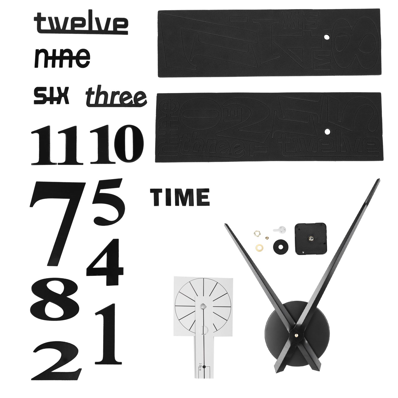 Frameless DIY Wall Clock Modern Mirror Wall Sticker for Home Living Room view 7