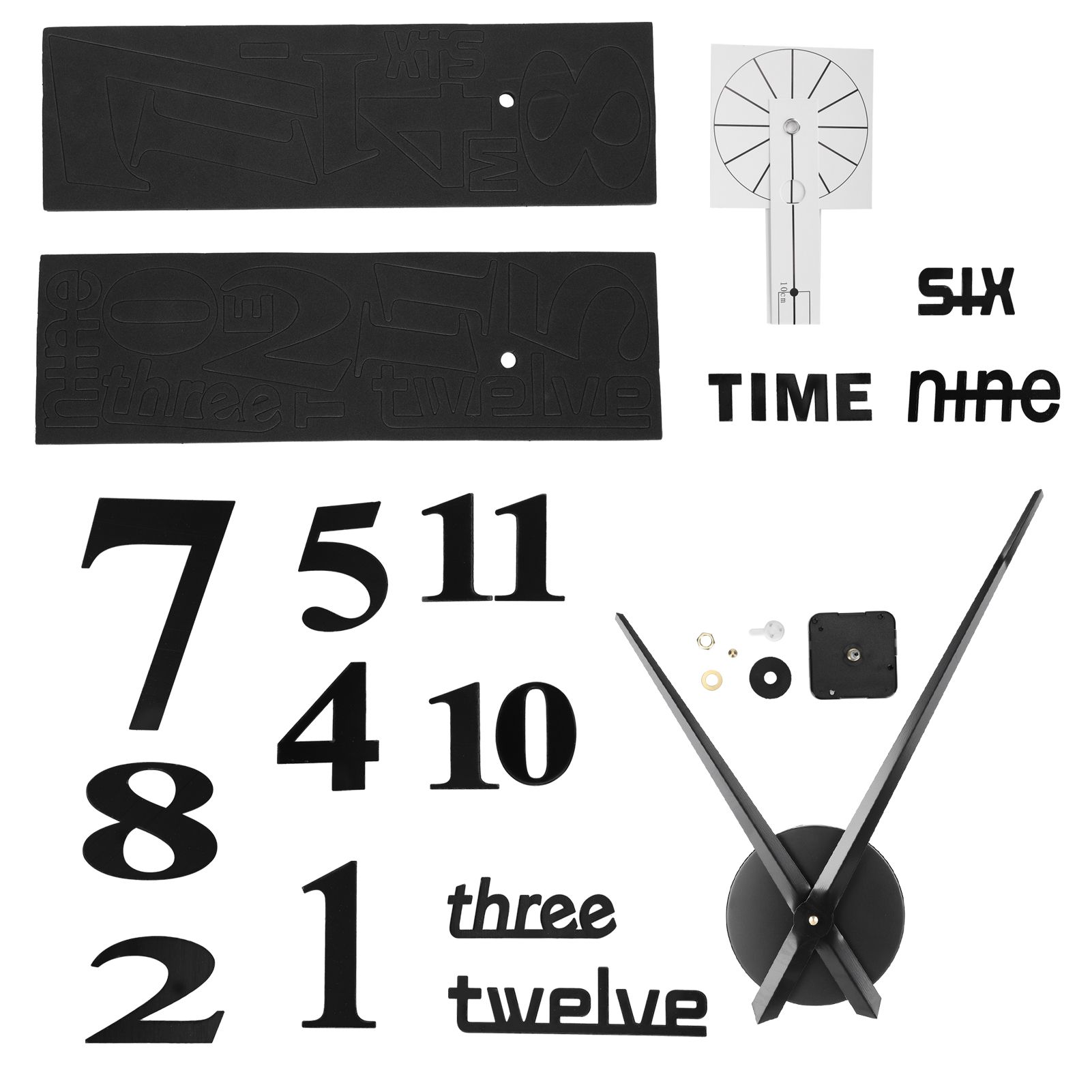 Frameless DIY Wall Clock Modern Mirror Wall Sticker for Home Living Room view 8