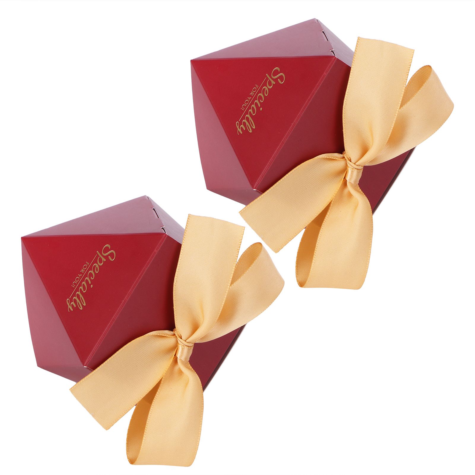 25 Sets Candy Box Cookies Gift Boxes with Ribbon for Birthday Wedding Party FavorL view 5