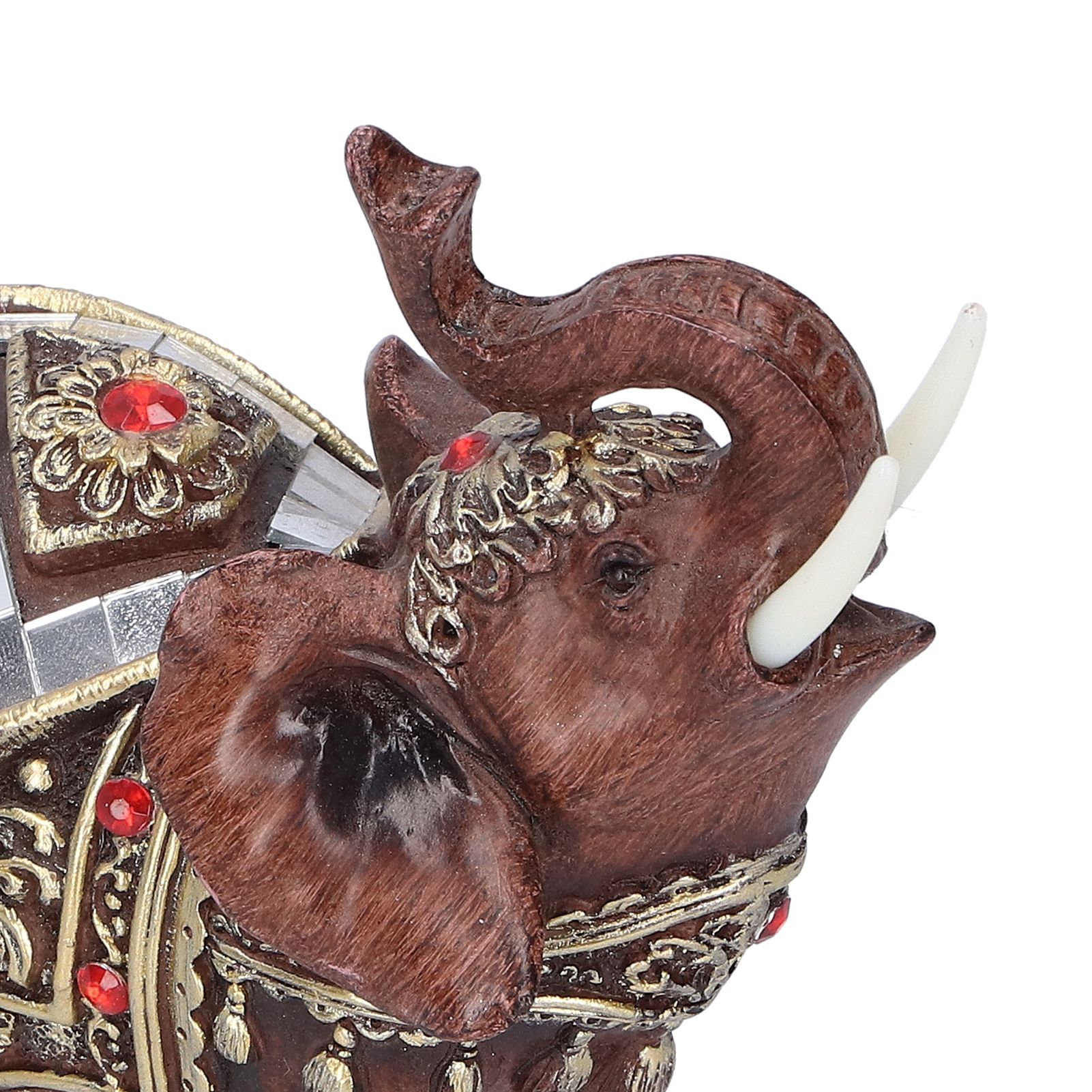 Elephant Statue Resin Desktop Figurine Ornament Home Living Room Decoration view 11