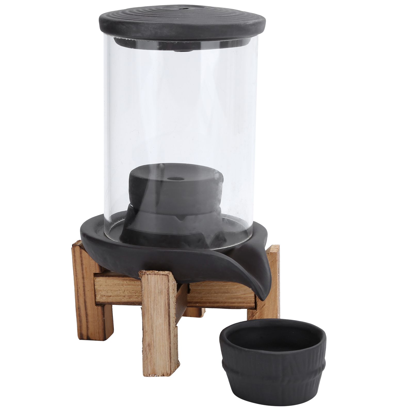 Incense Burner Smoke Backflow Incense Holder Living Room Decor Feng Shui view 3