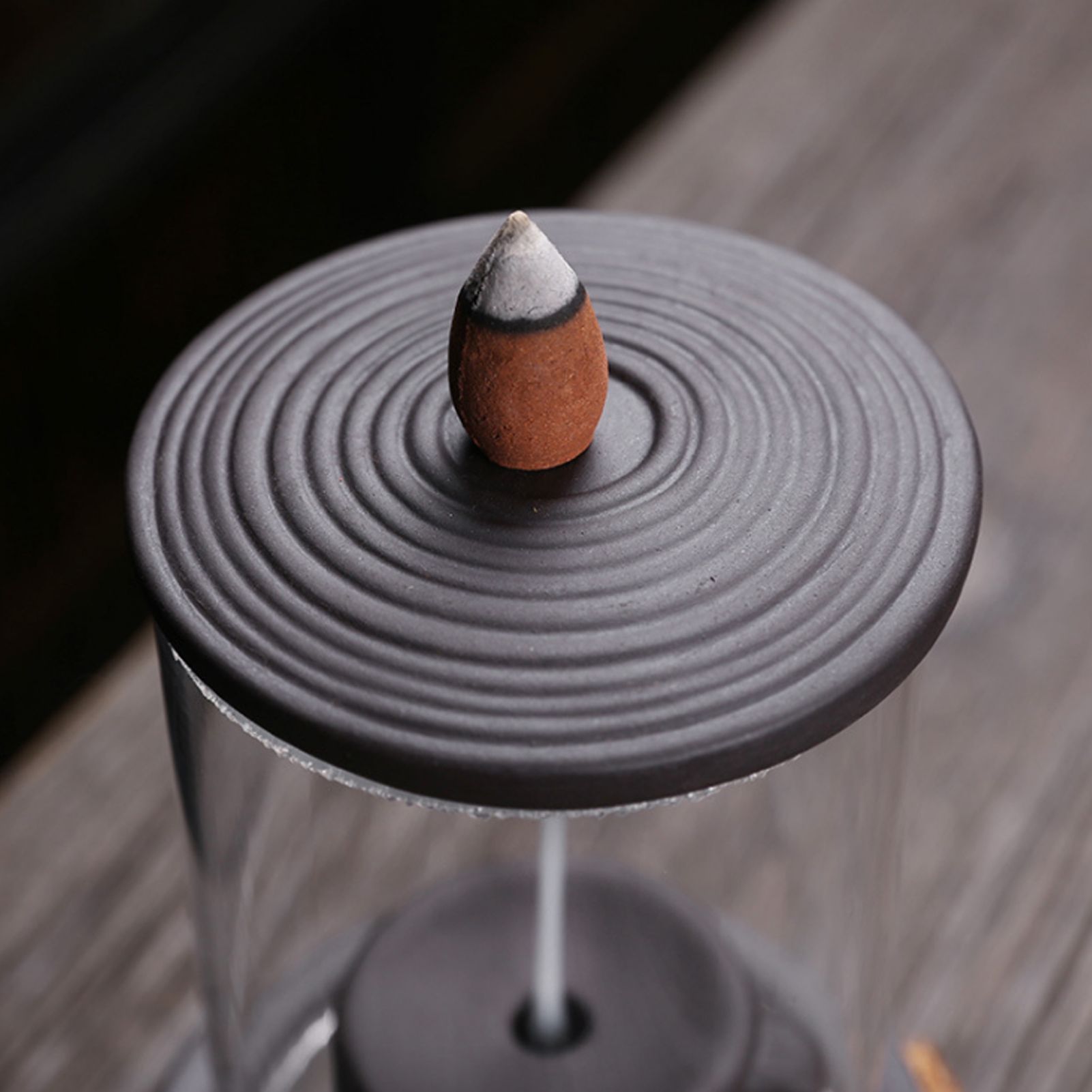 Incense Burner Smoke Backflow Incense Holder Living Room Decor Feng Shui view 15