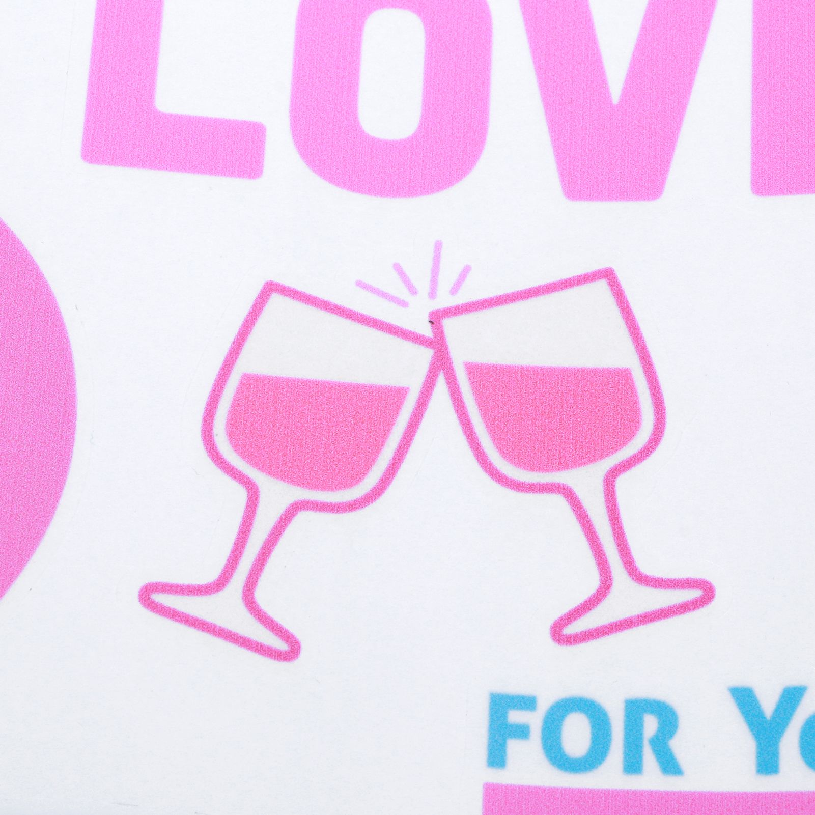 4Pcs/Set 2021 Valentine's Day Wall Stickers Living Room Background Wall view 13